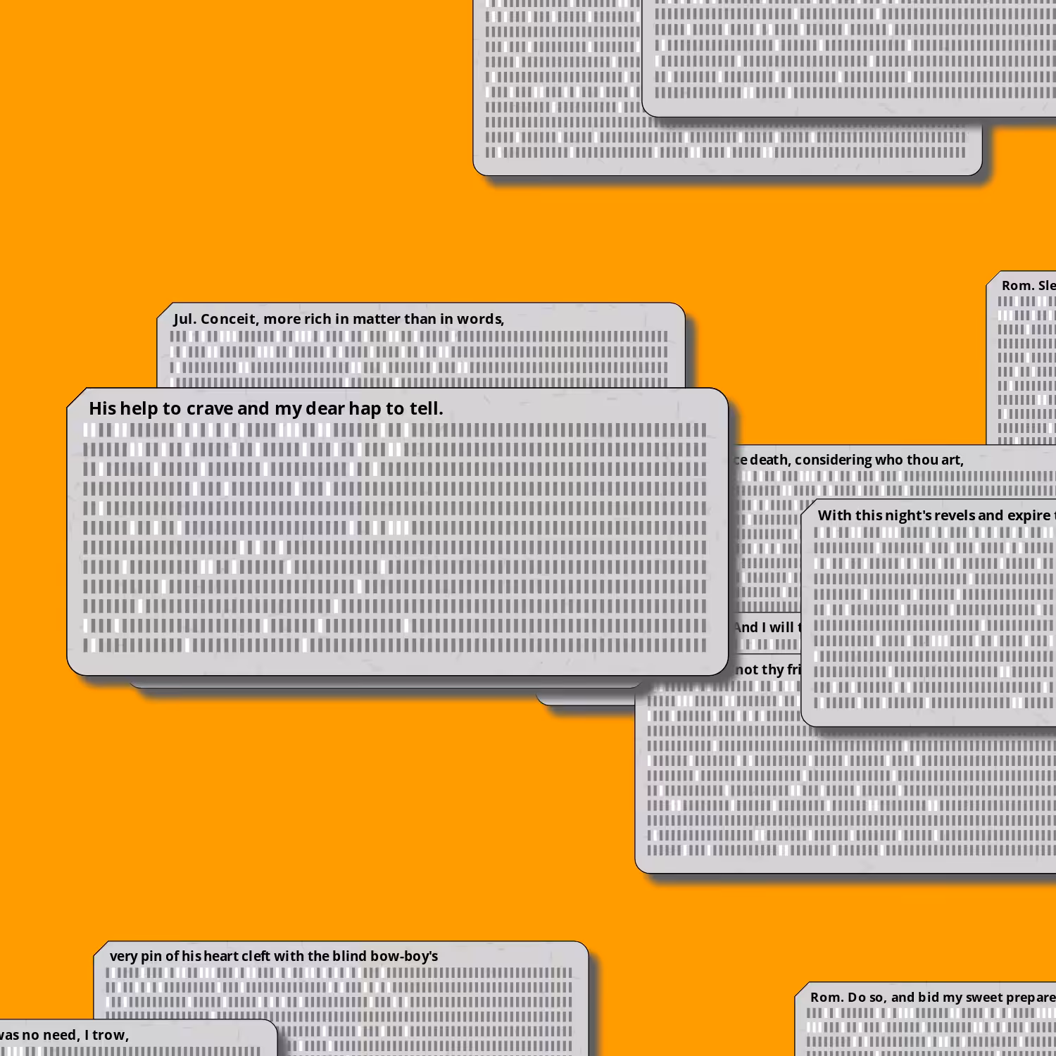 Romeo and Juliet on Punched Cards (Free) #43