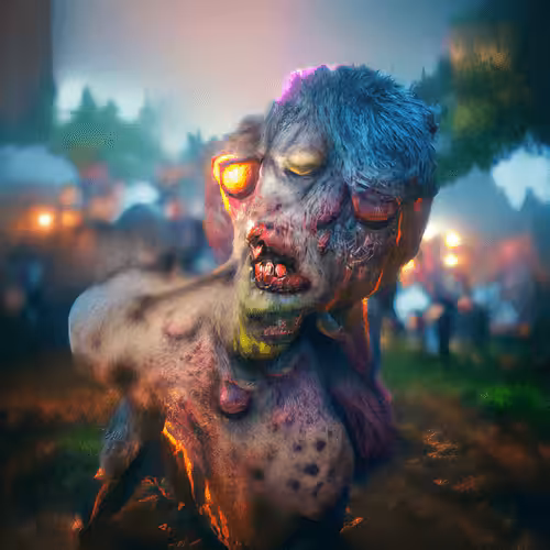 Brainksy Experiments: Strange Zombie