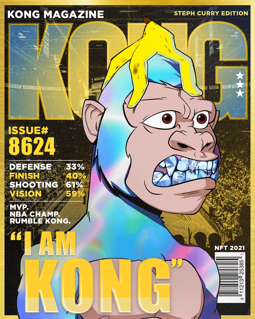 KONG Magazine - 8624 - Steph Curry Edition