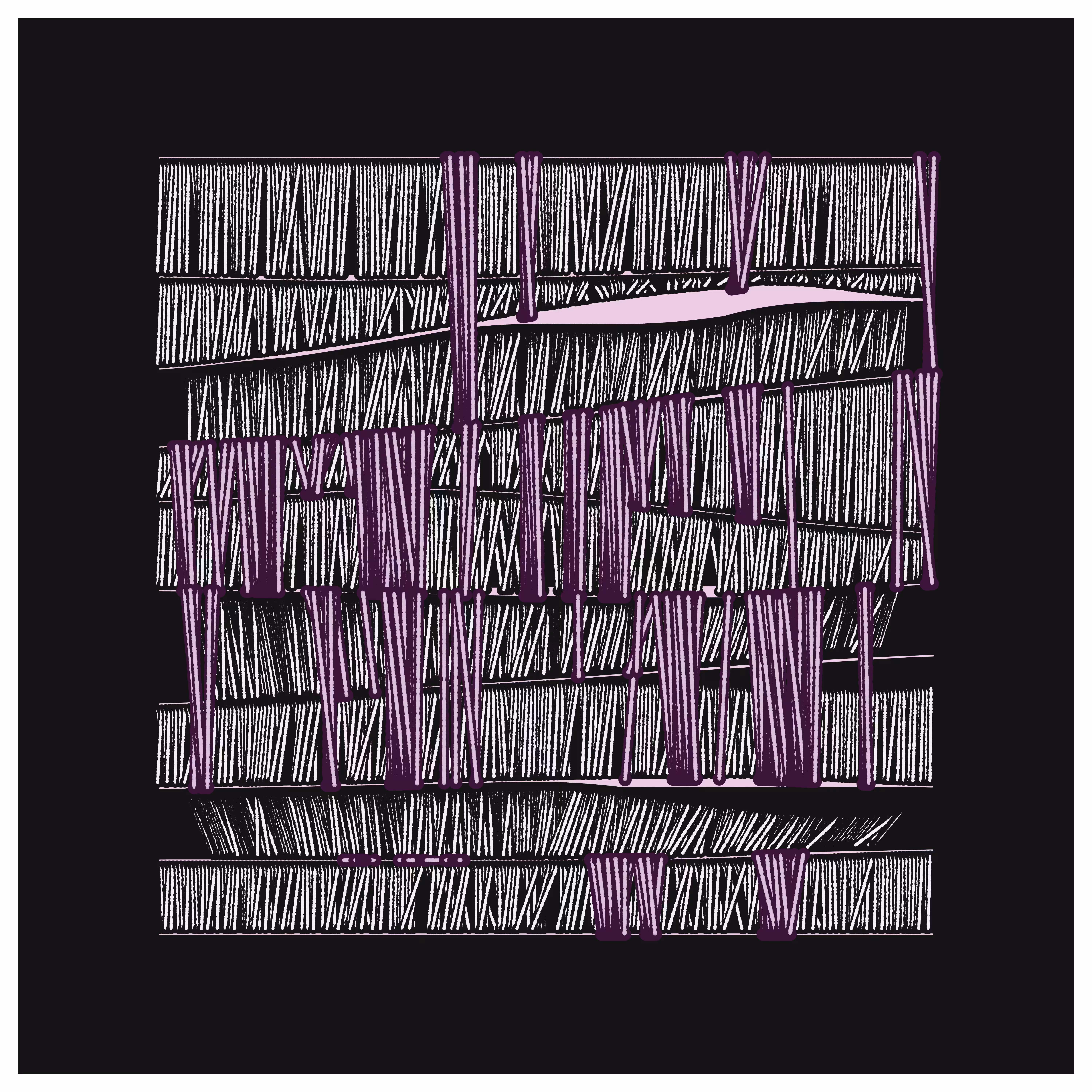 Weavings of Time and Memory - Purple Version #001
