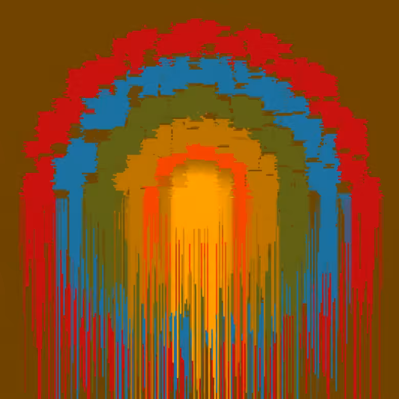 Melted flower #13