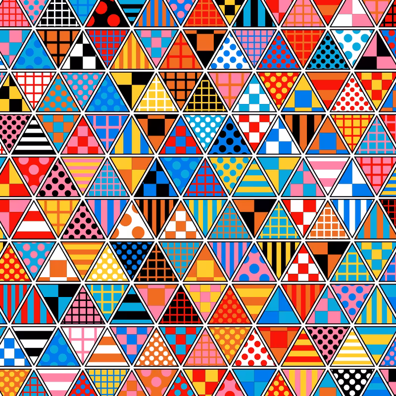 Triangle Tile #6