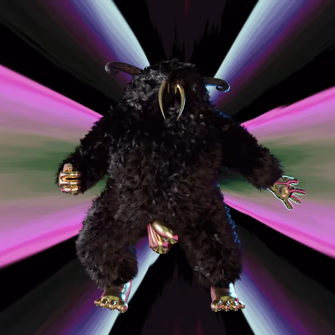 Cryptid 1 - MegaBeast in black