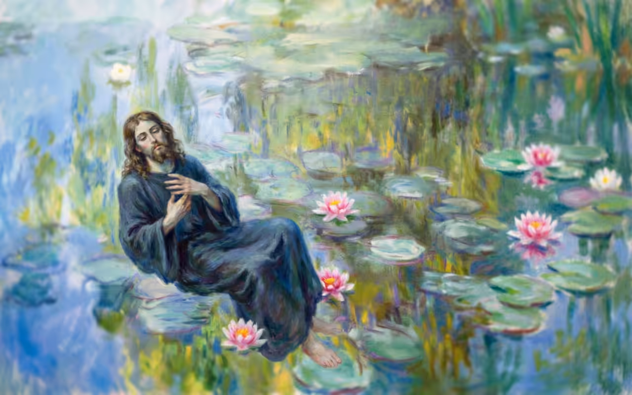 AI Monet and the AI Christ