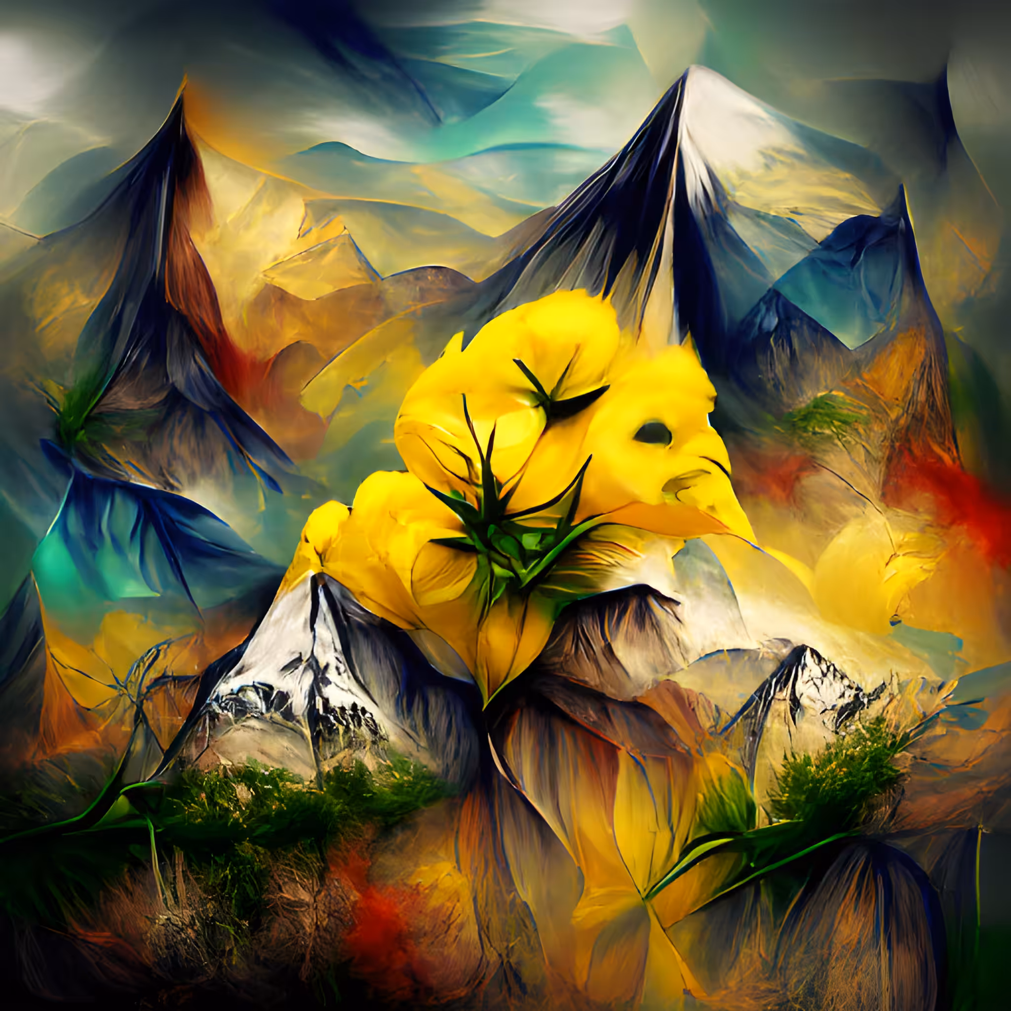 Yellow Bloom #07