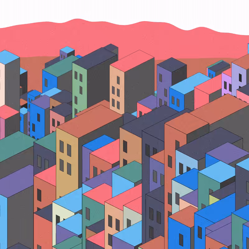 Coloured City #81