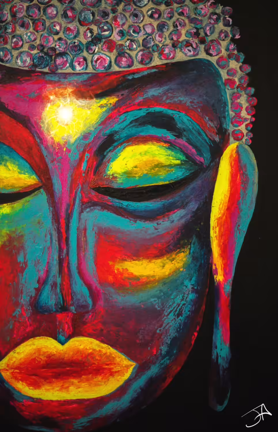 CONTEMPLATION (PAINTING AND NFT)