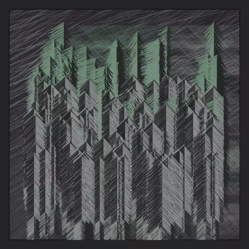 Moonlit hills #7