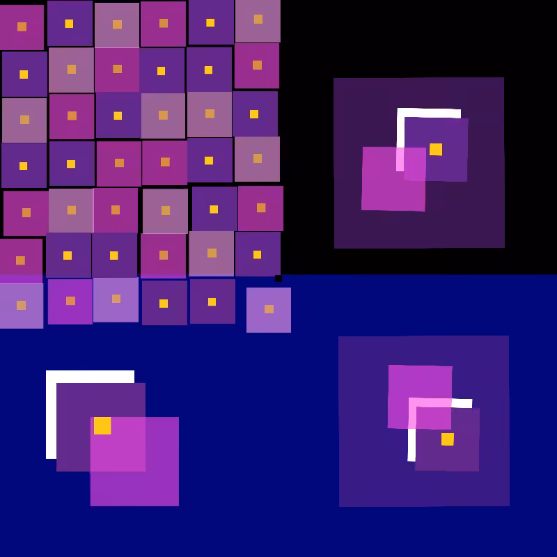 Minimalism of Squares #21