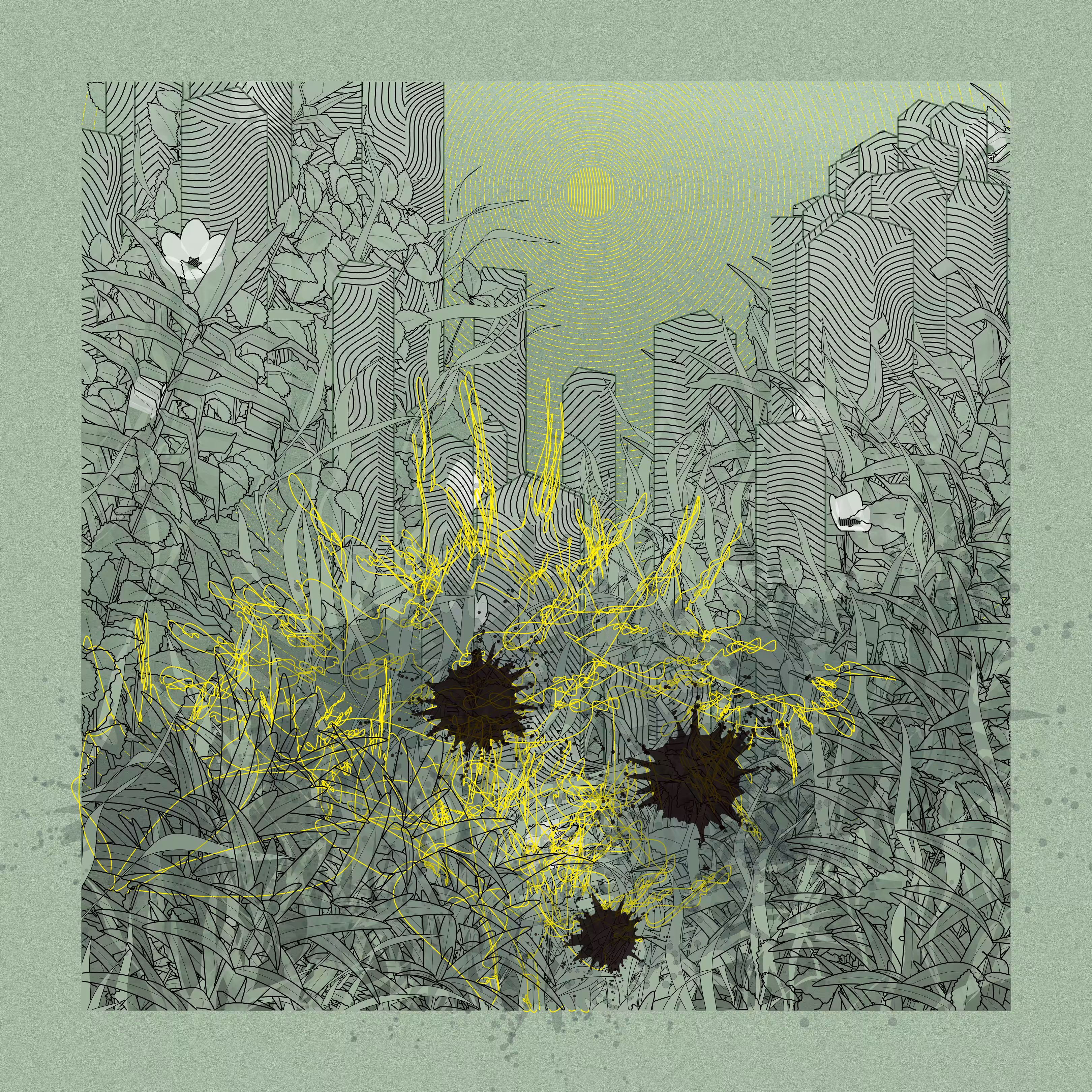 Landscape with Carbon Capture #10429