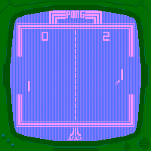 Pong 1 by Kldpxl