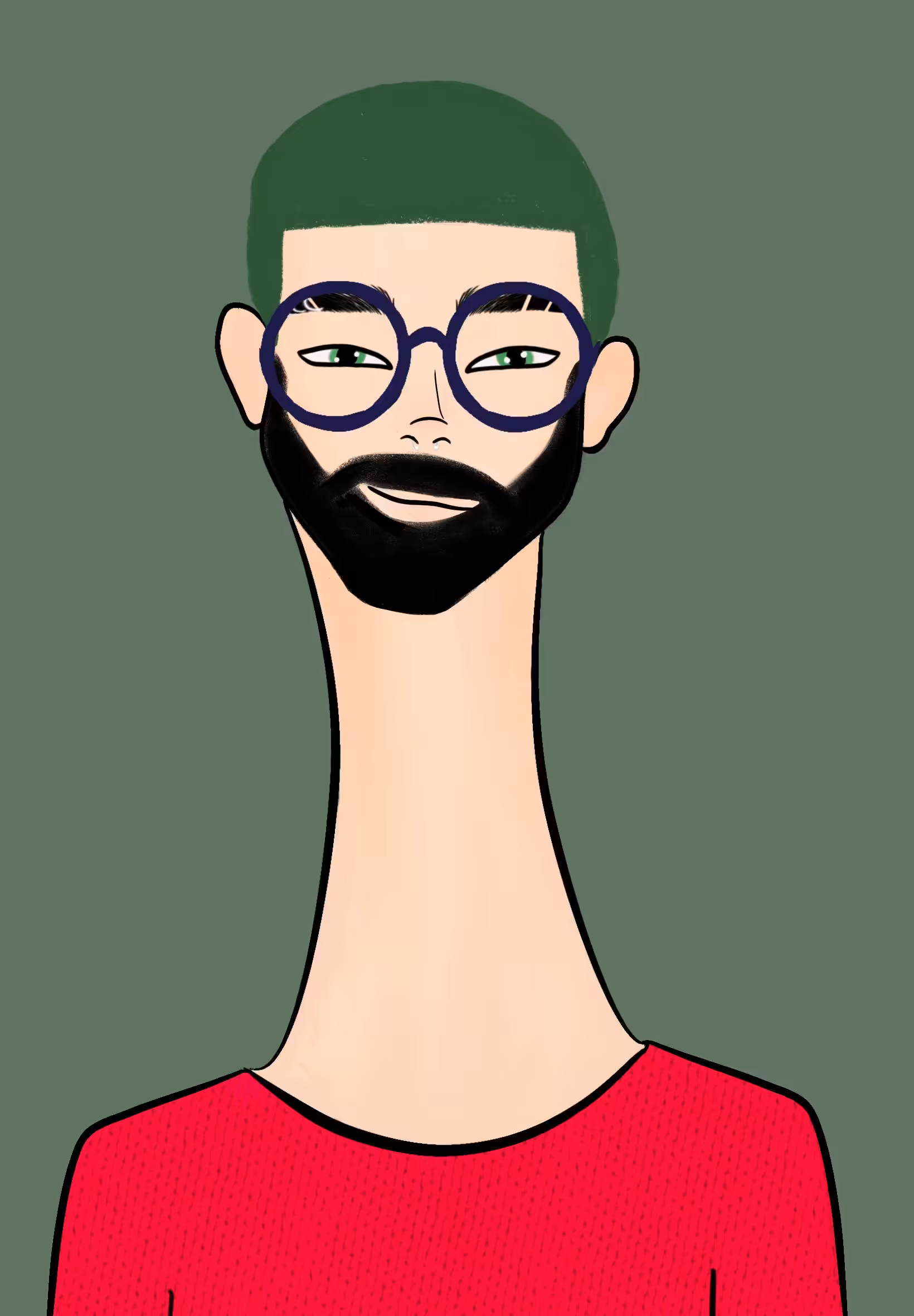 Long Neckie Fellas #2891