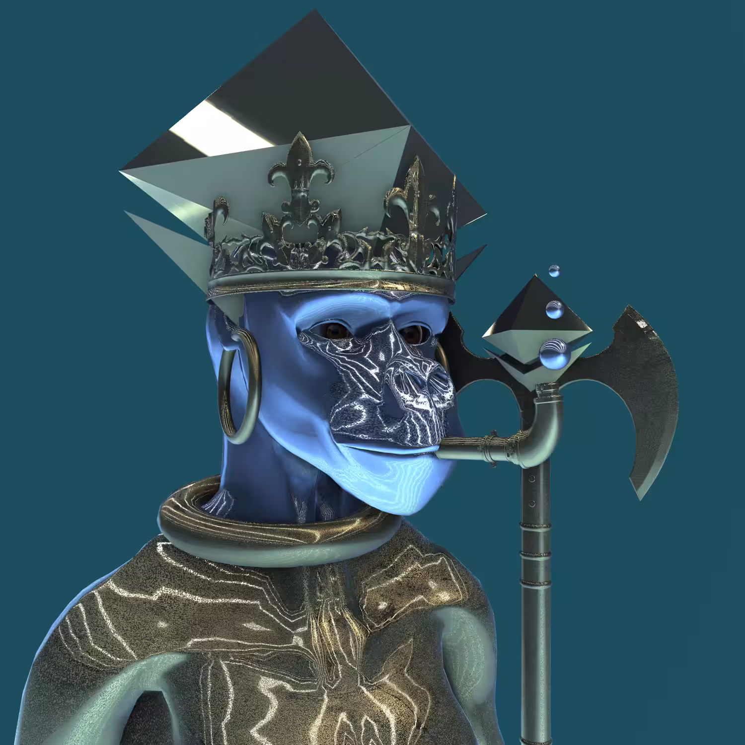CryptoAvatar3D-050- The Monkey King