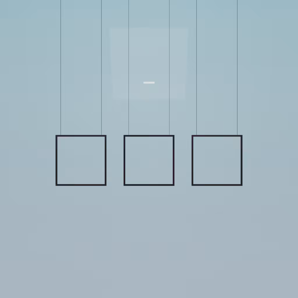 Three Frame Display
