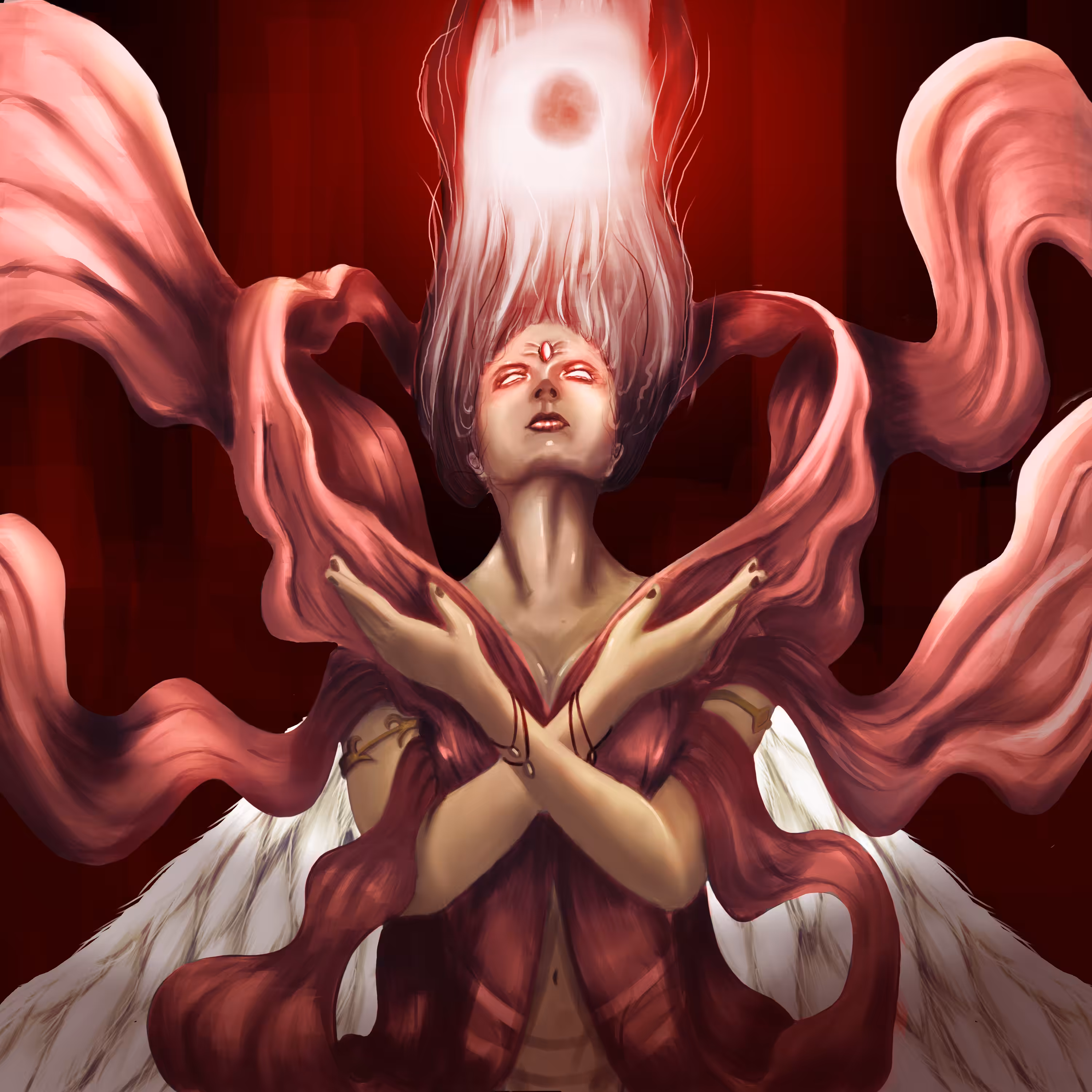 Angel in Red