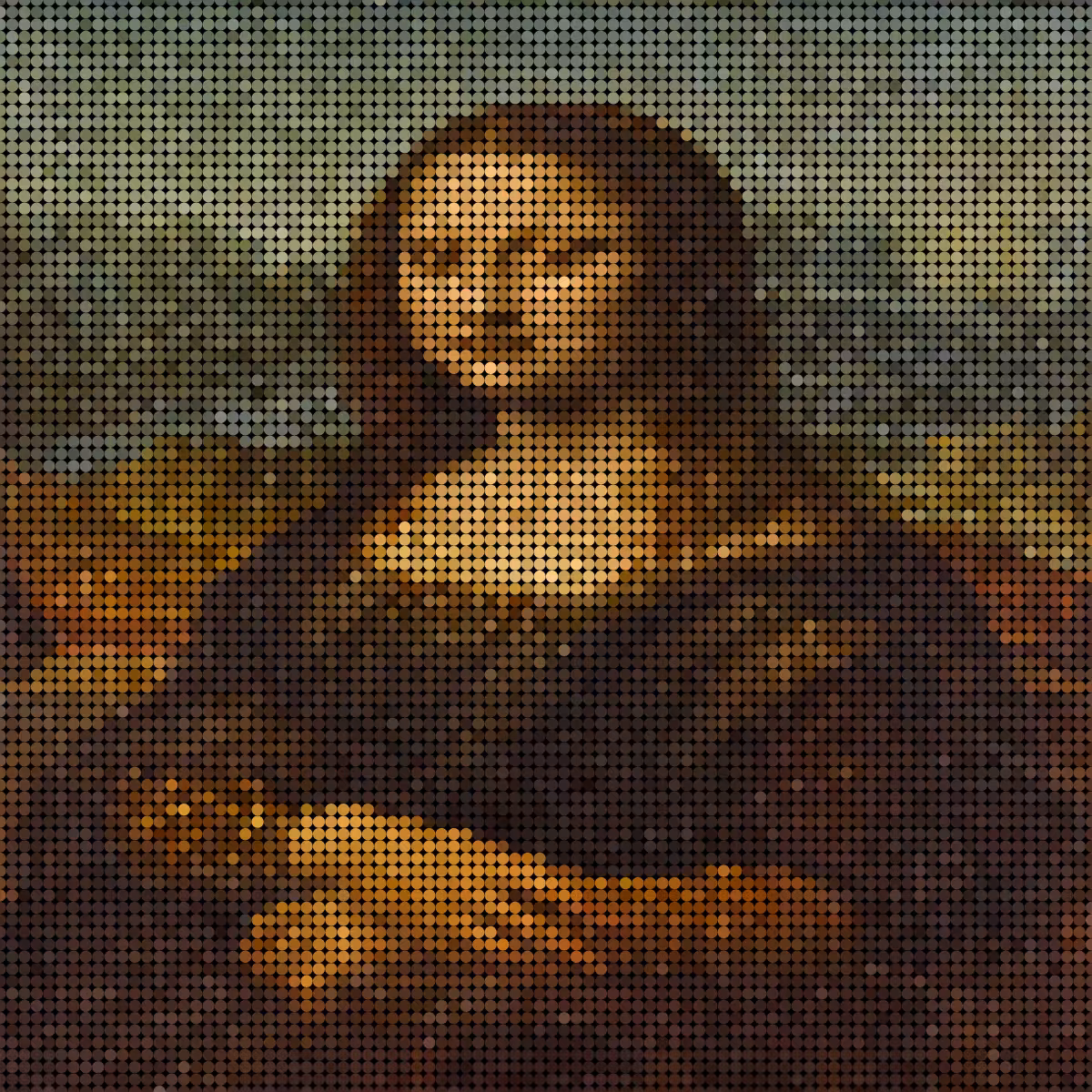 Getting Close to Monna Lisa #9