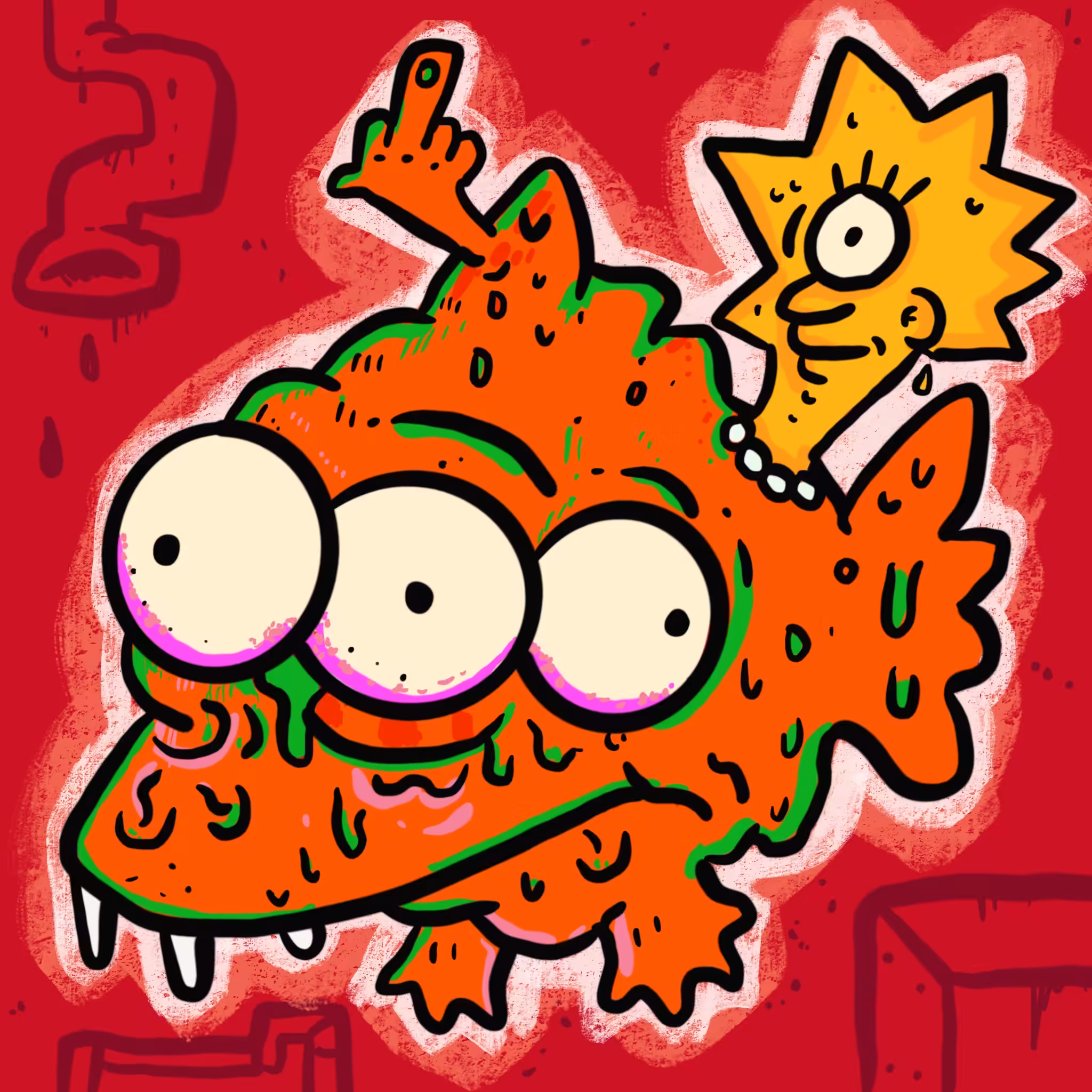 Crypto Carnies Vol 3: Escape Through the Sewer: Blinky