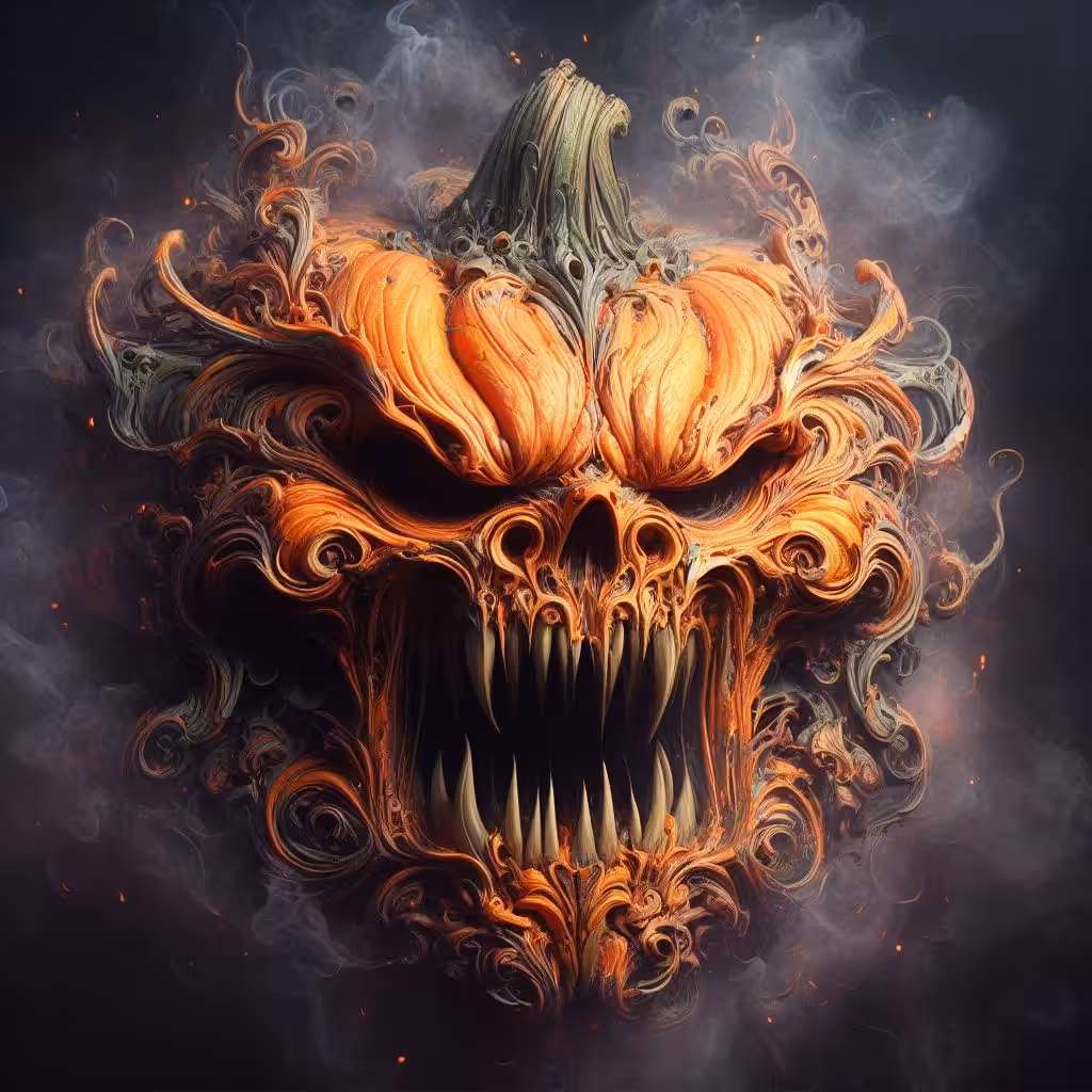" Crazy world": angry pumpkin :3 rendition