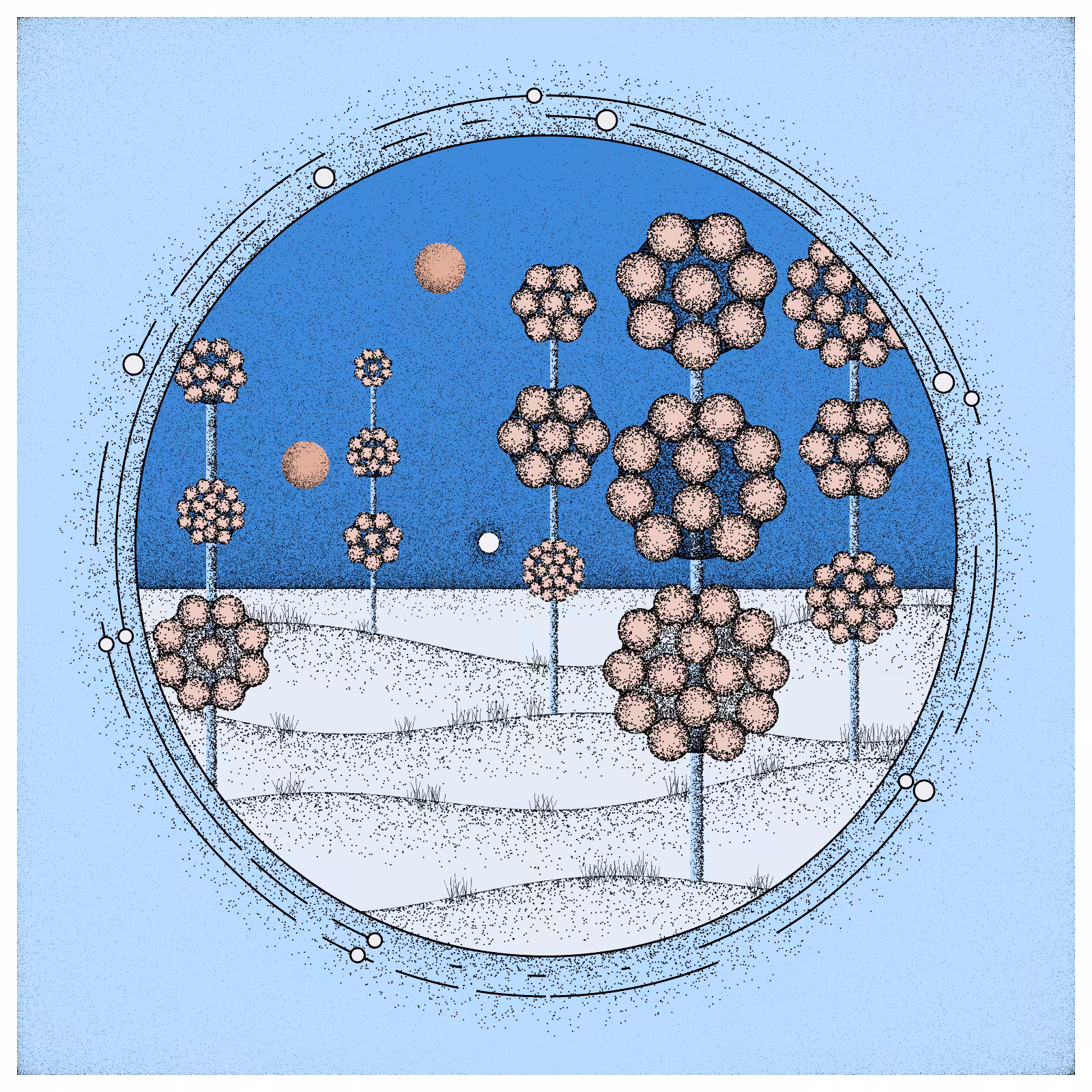 EXPLORING SPACE FLOWERS #34