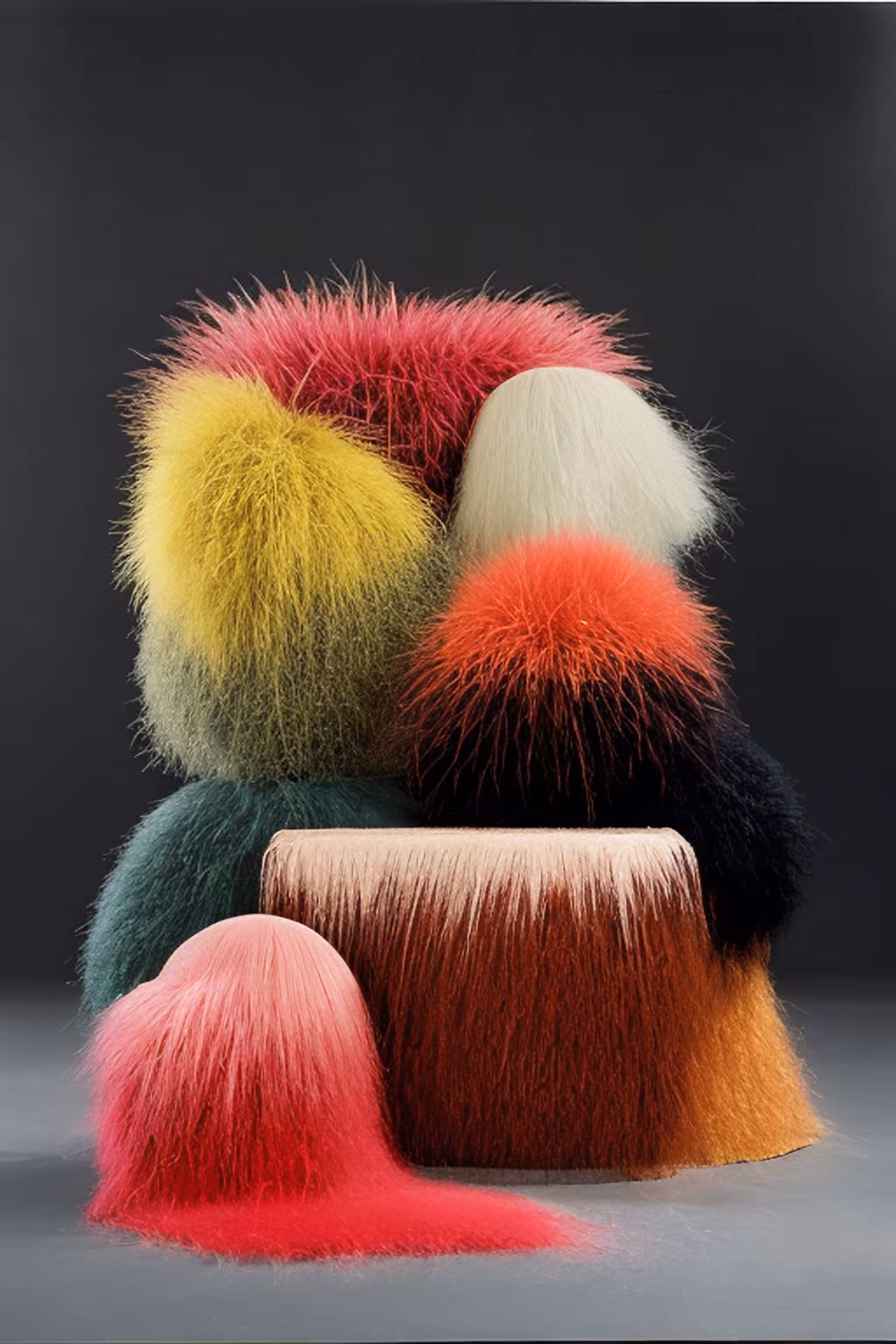 Michiel van der Zanden | hairy family 2 | 2023 | 3072 x 2048โ pixels | png