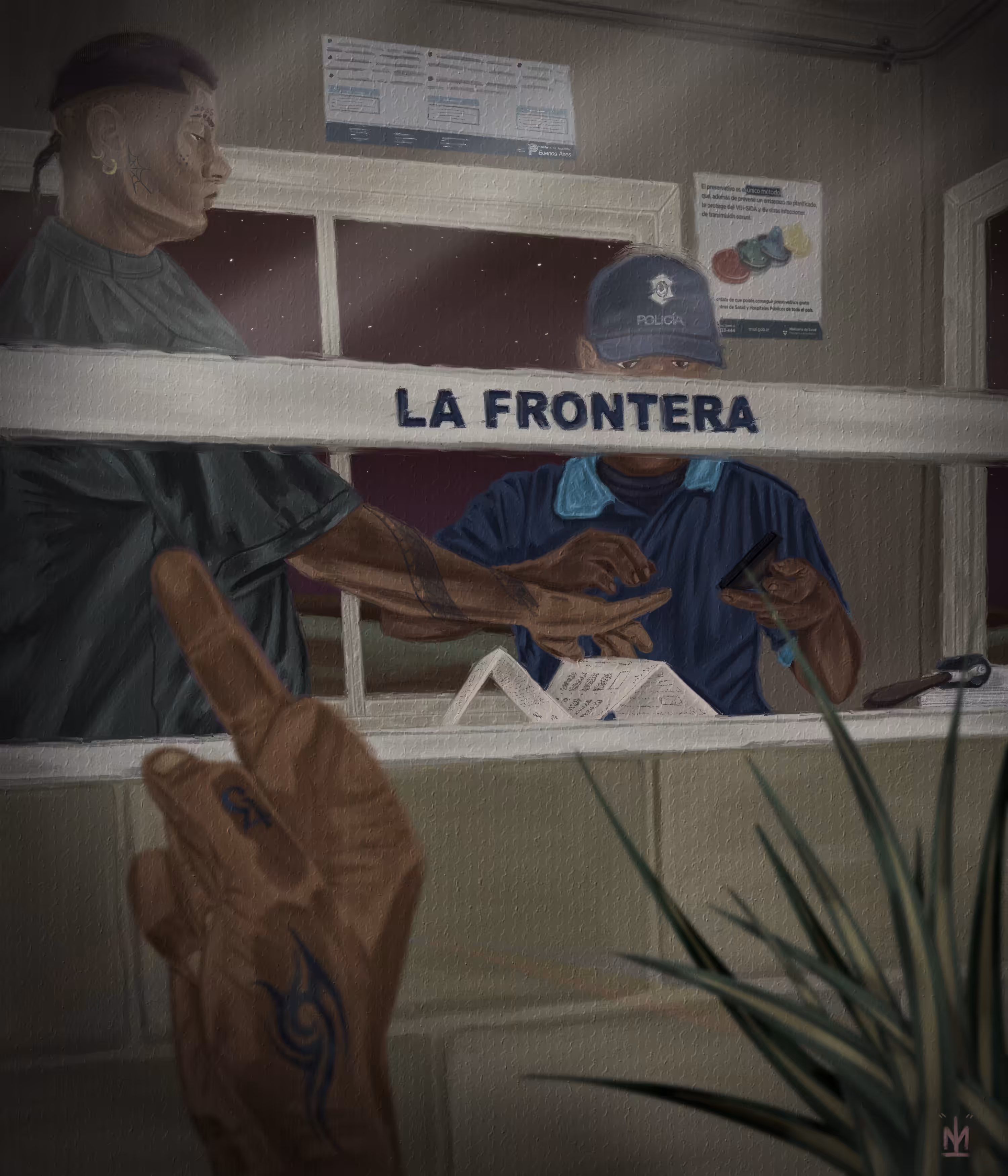 " The Border  "