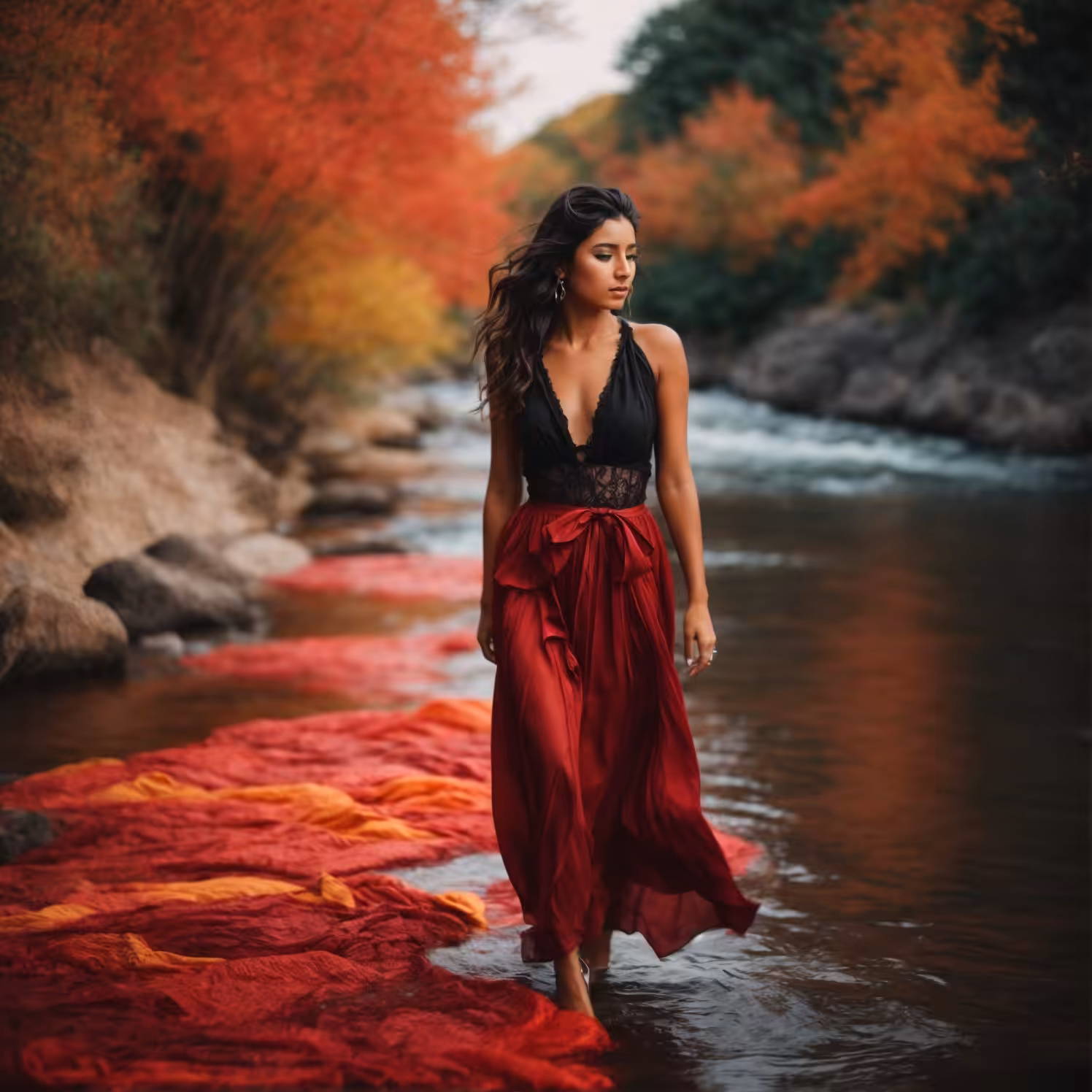 Girl and Rive