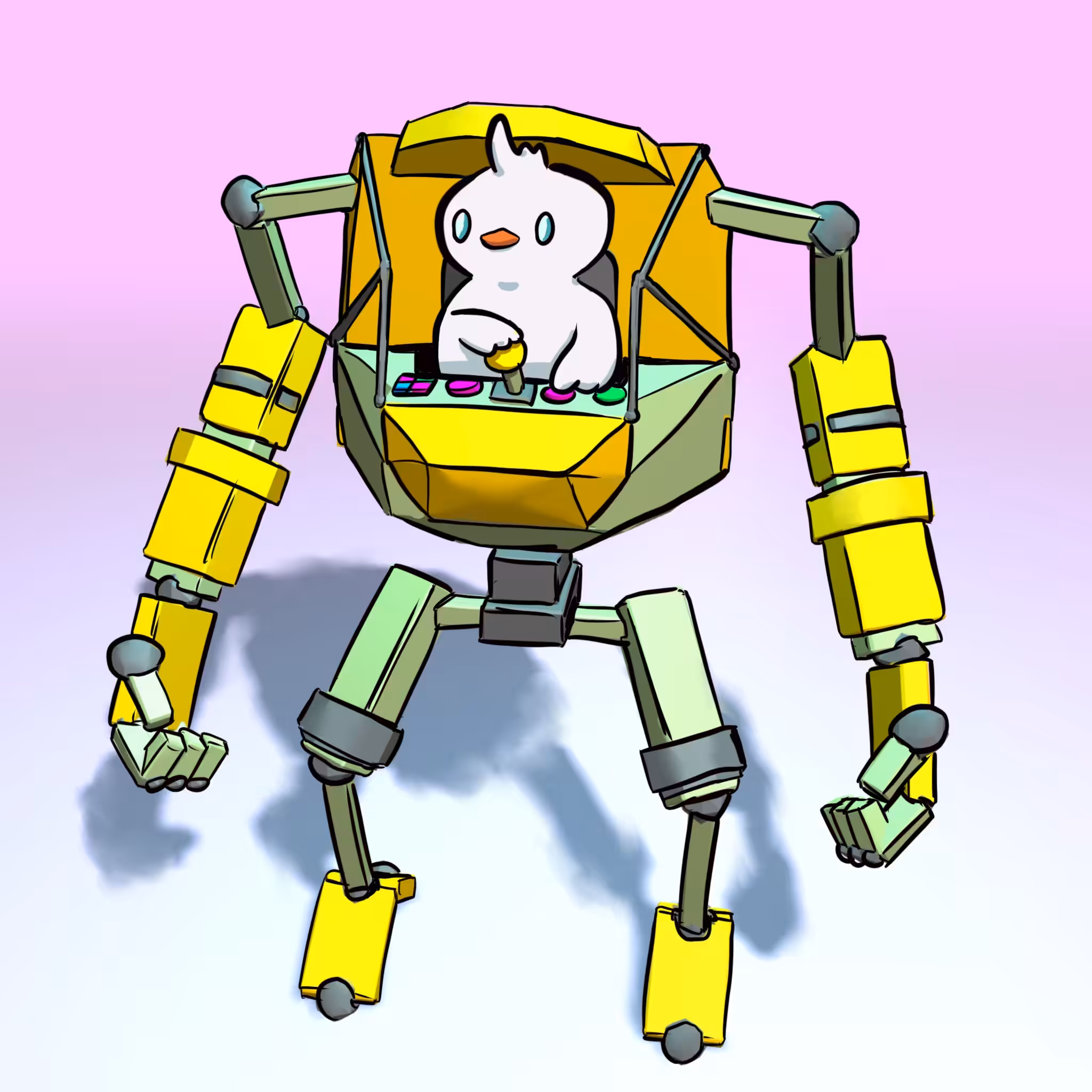 mecha suits #22 x Dopey Ducklings