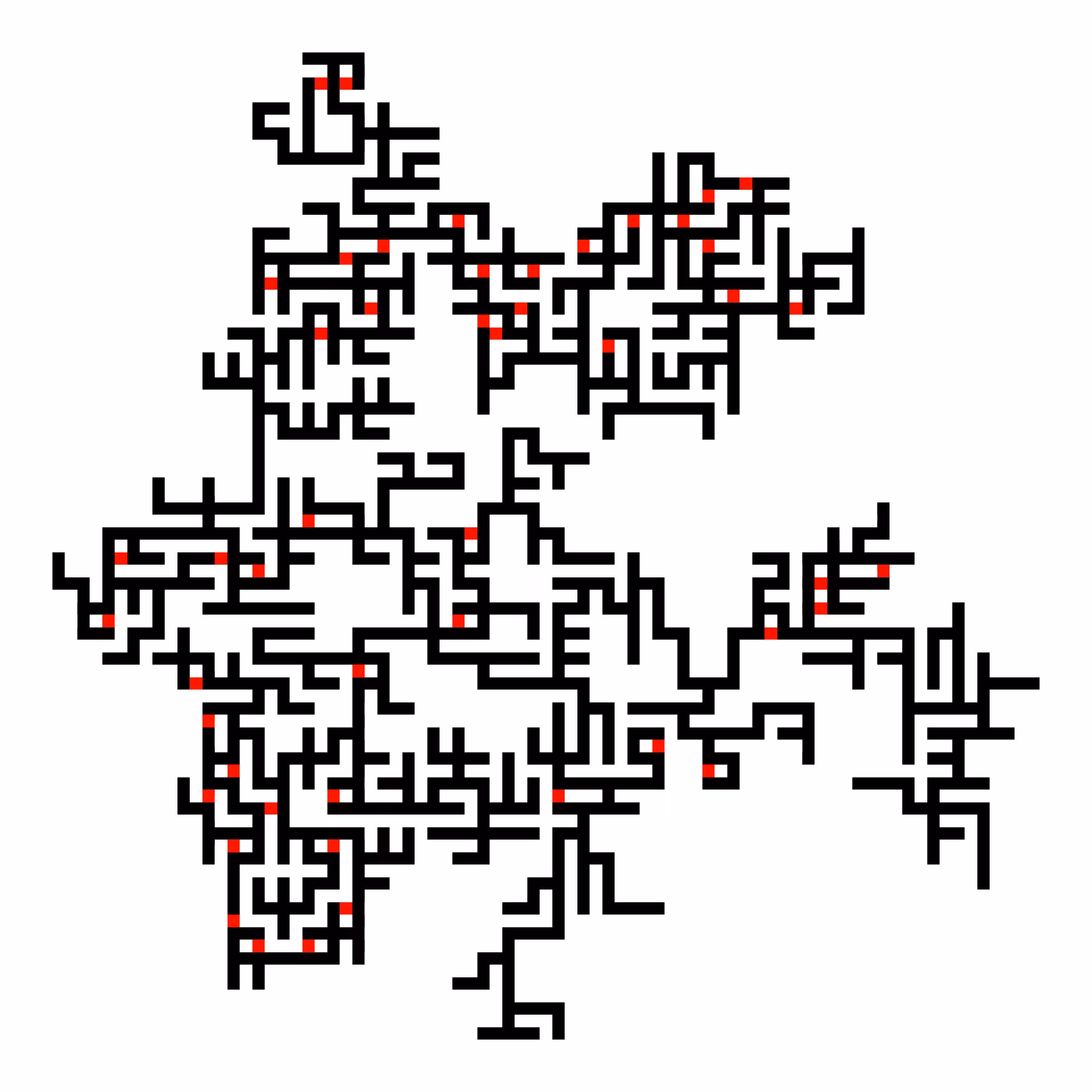 Invasion Percolation #154