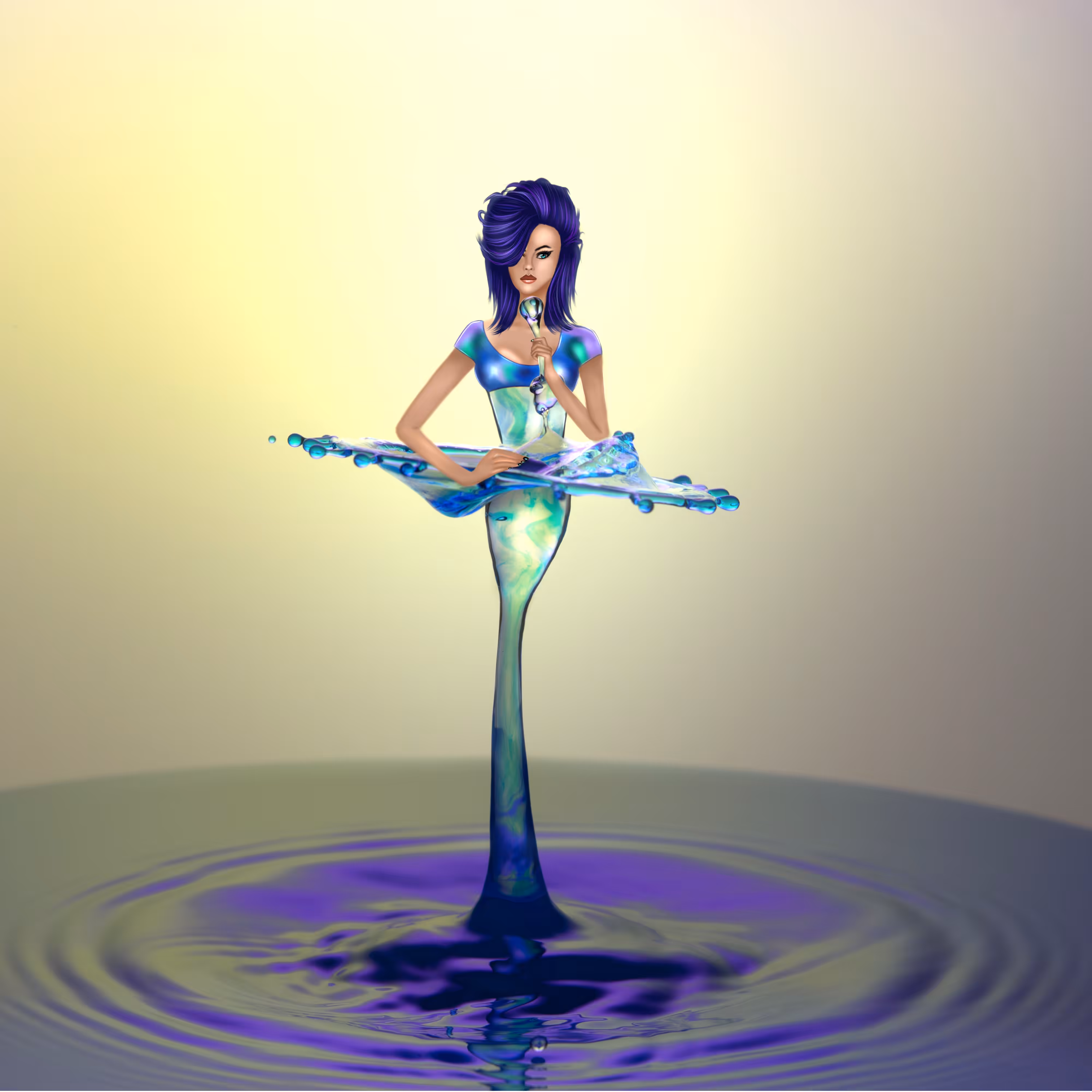 Mermaid is singing