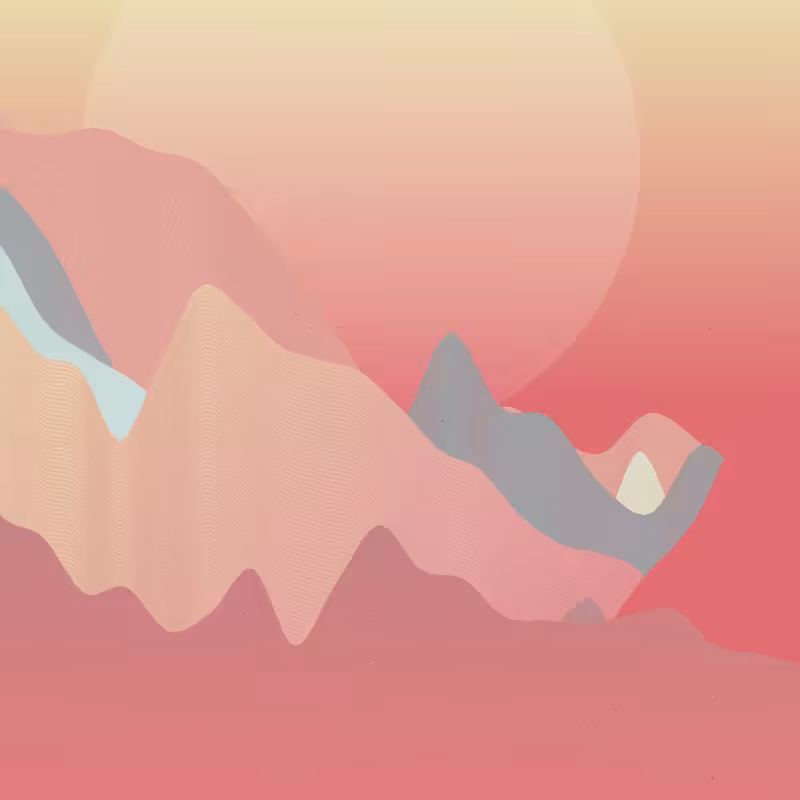 Rolling Hills at Sundown #43