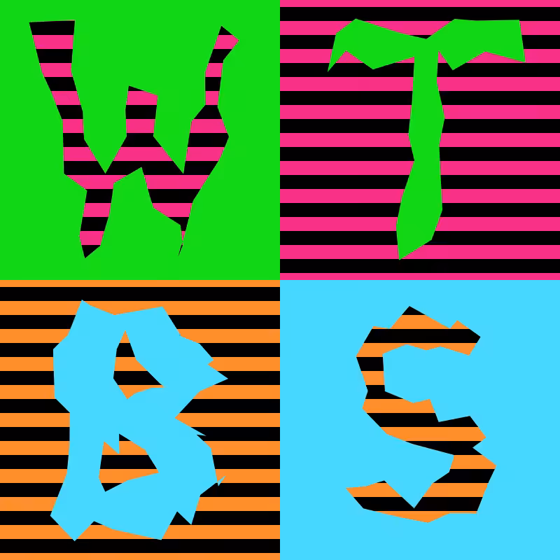 Waiting To Be Signed Logo with Wobbles #236