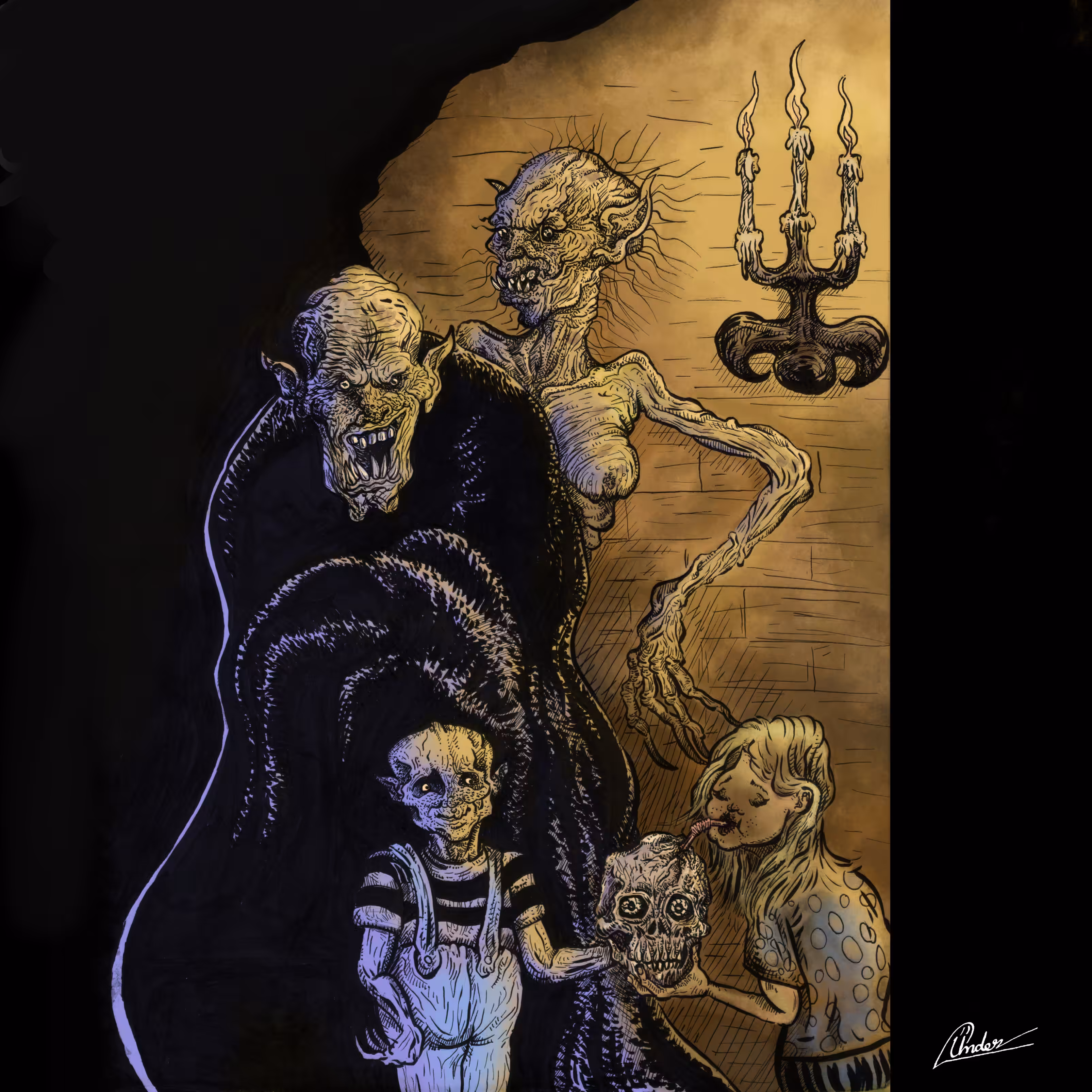 "Would you mind joining us, little one?"