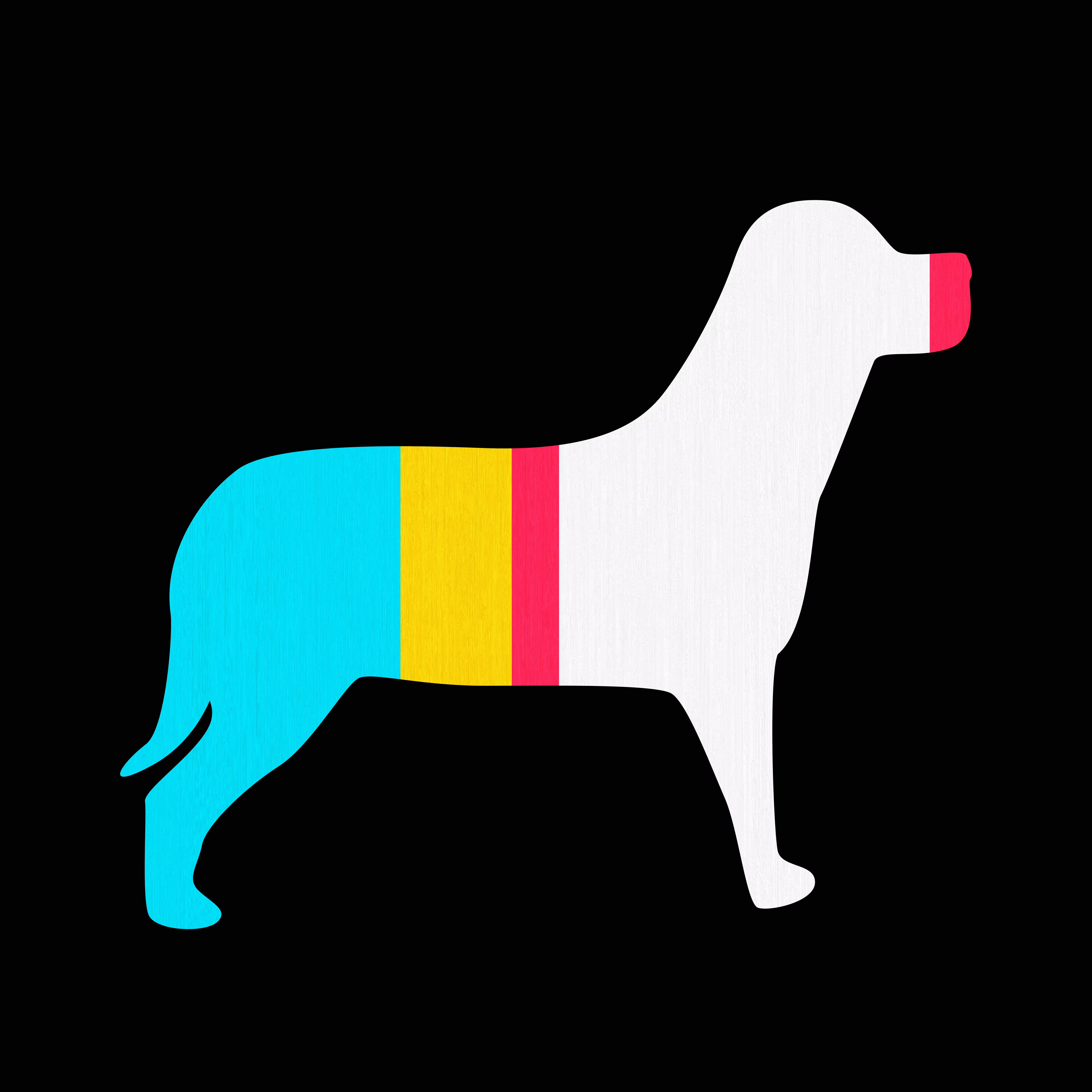 Stylish Futuristic Dog