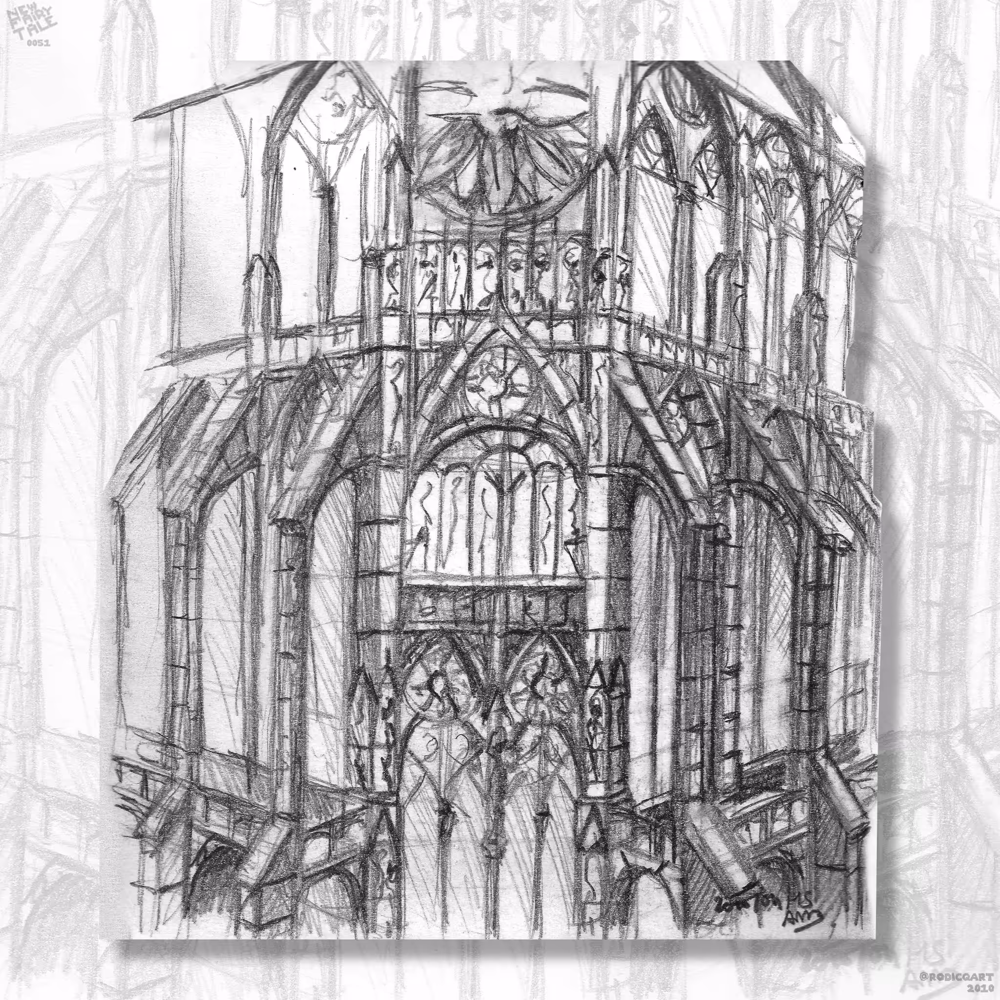 Cathedral in Sketchbook 0051