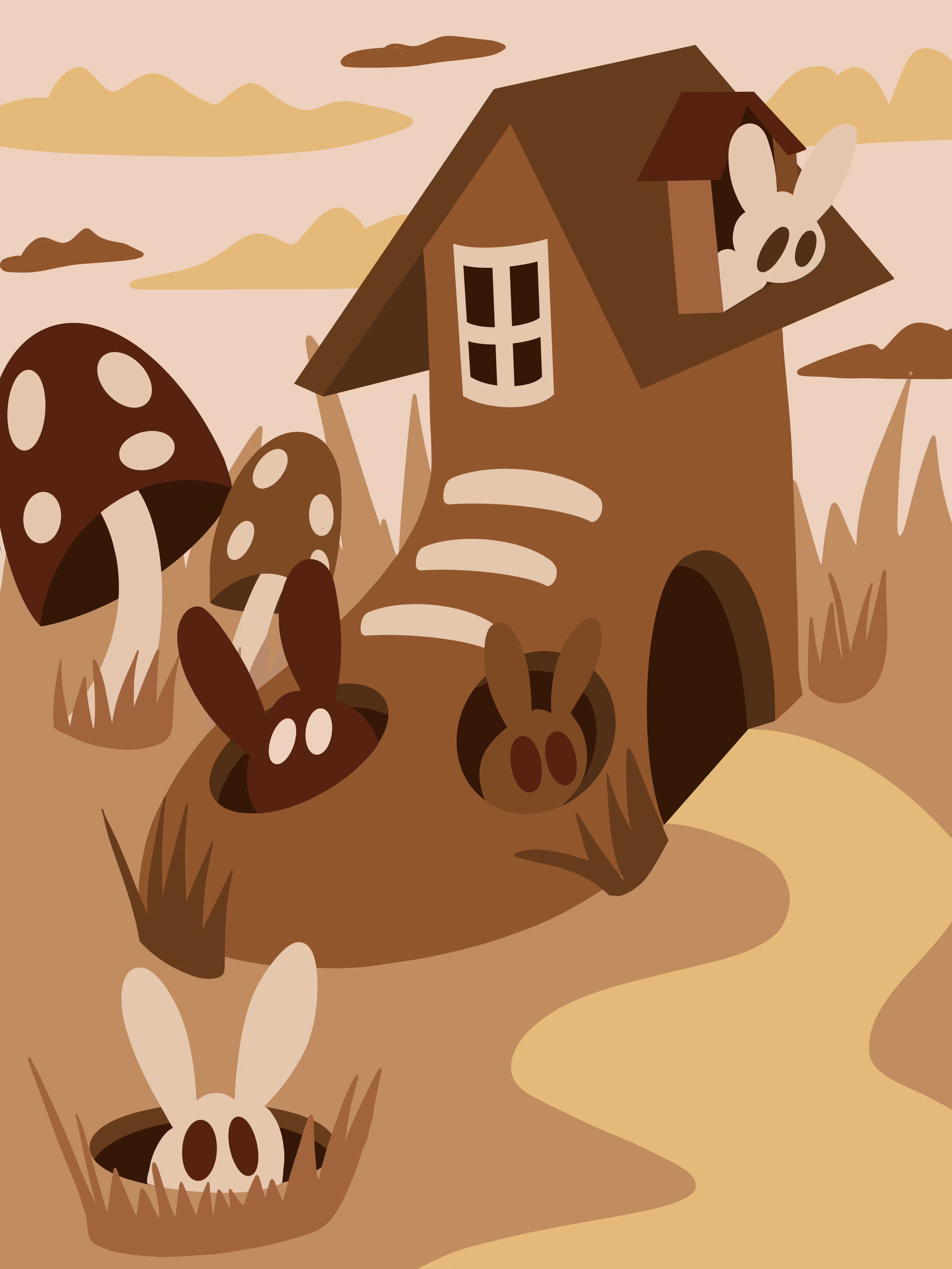 The Bunny Who Lived in a Shoe