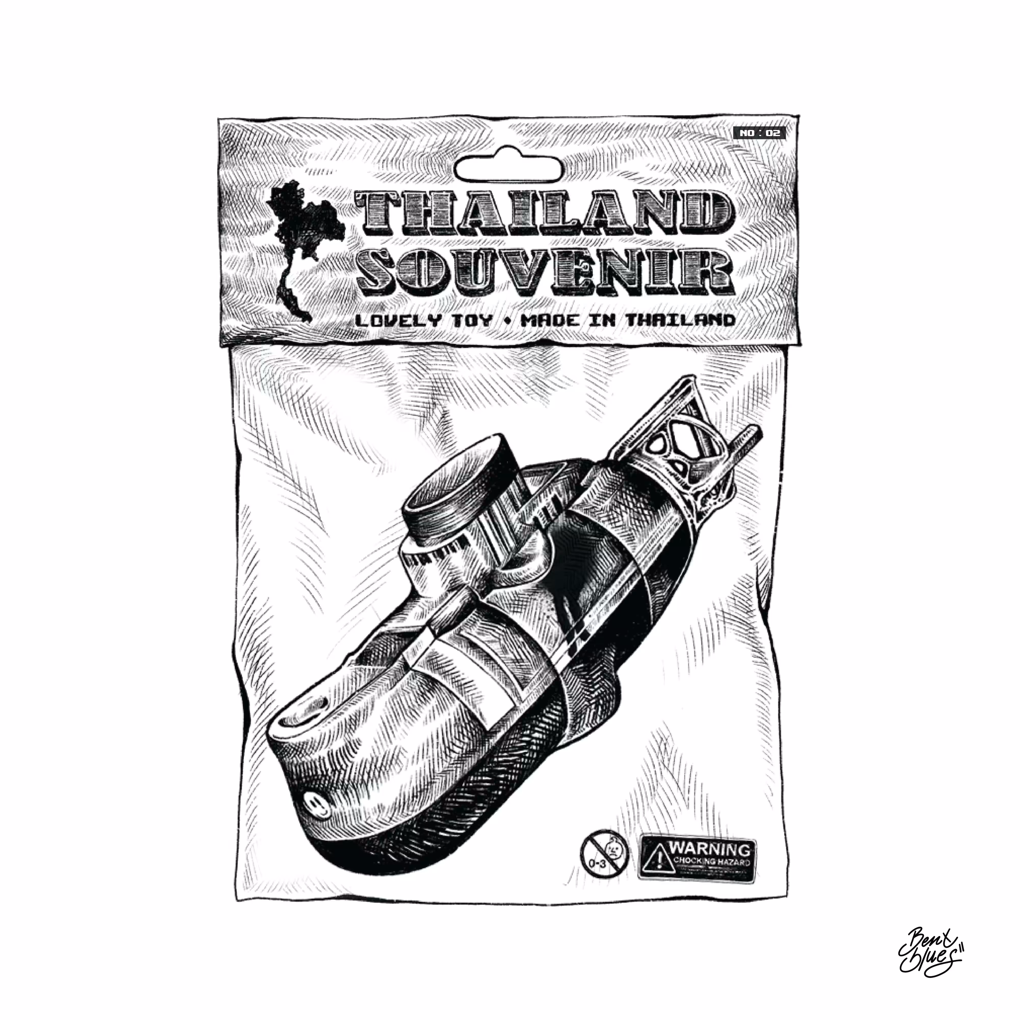 Submarine Model  - THAILANDSOUVENIR