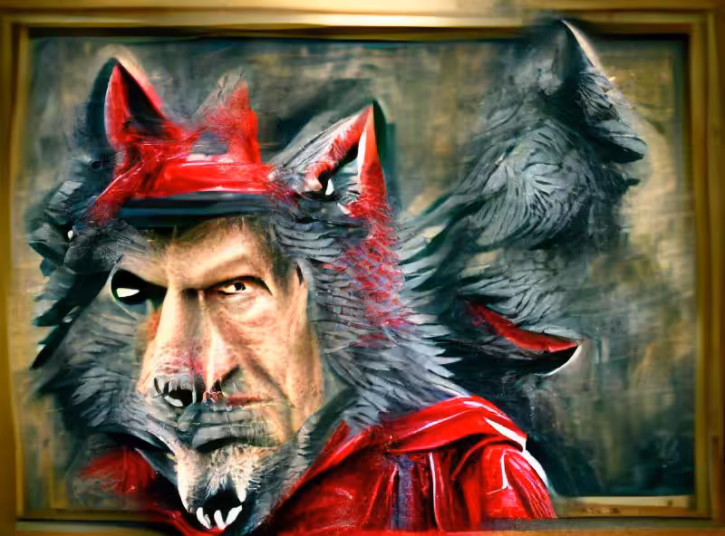 Portrait of the Big Bad Wolf