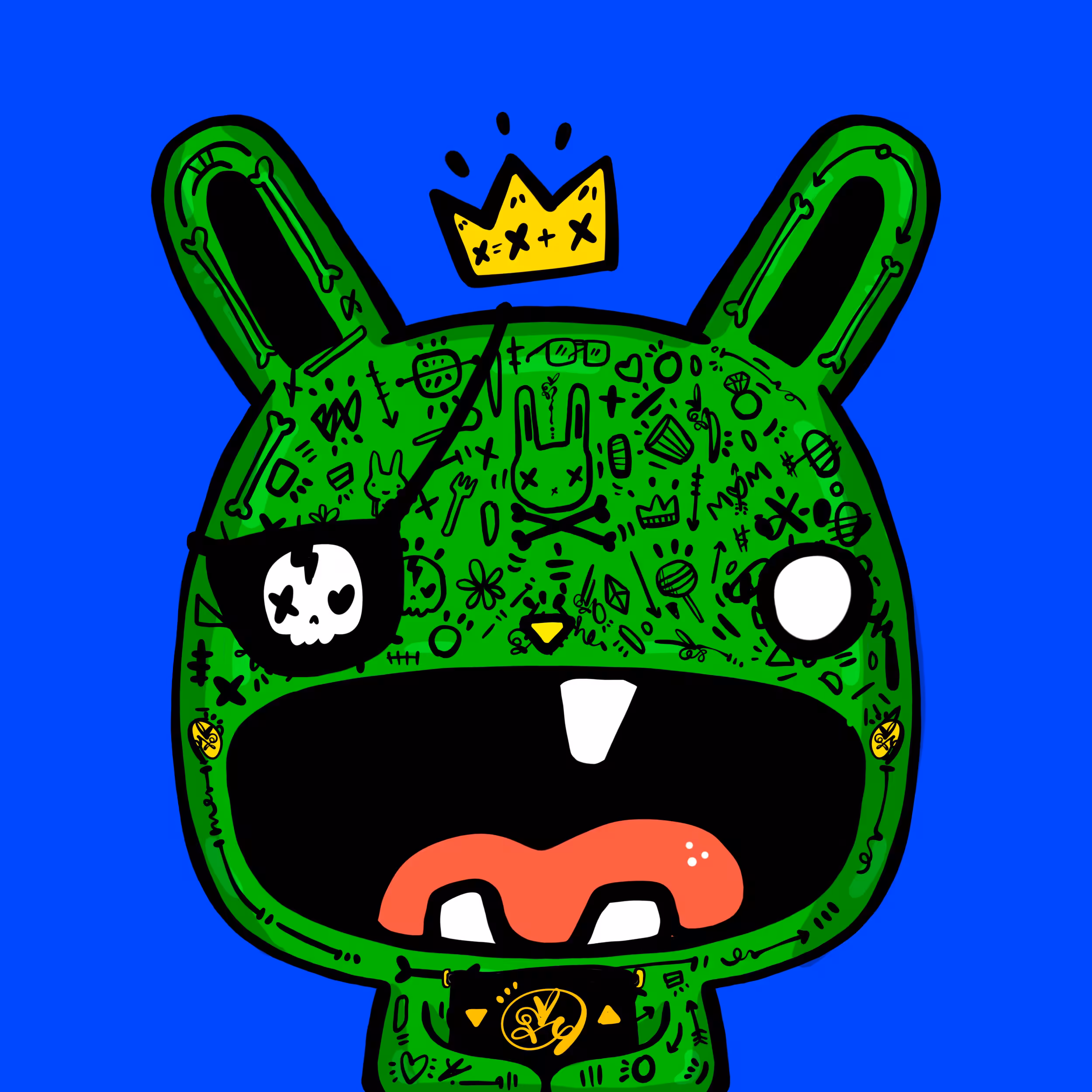 TOKYO PUNKS | BAD BUNNIES: TKP BAD BUNNY #0842