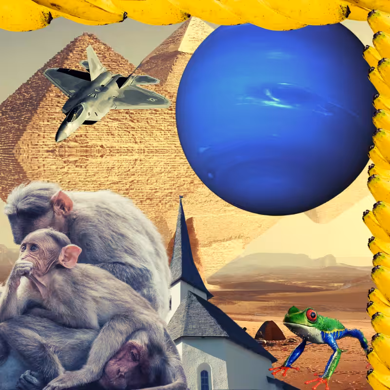 Banana & Pepe on mysterious trips #5