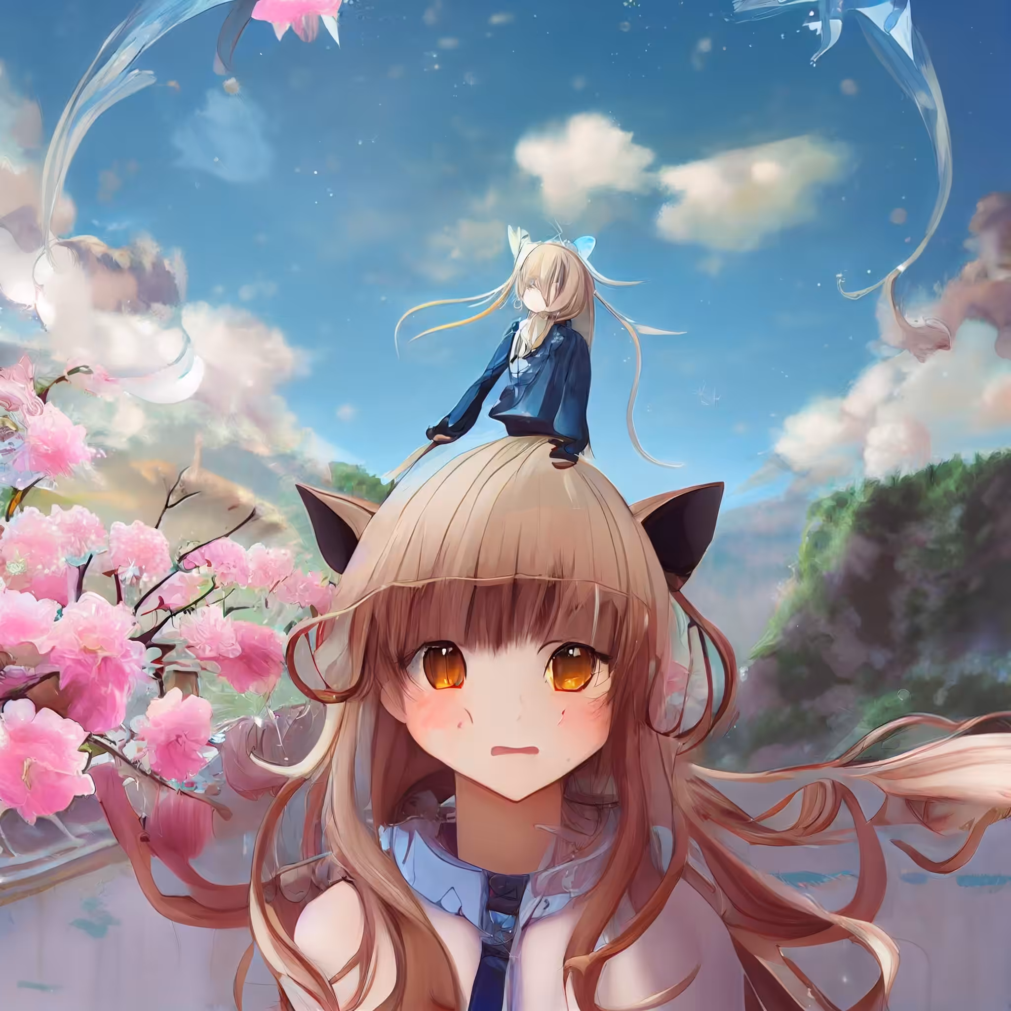 Catgirl and yet another one