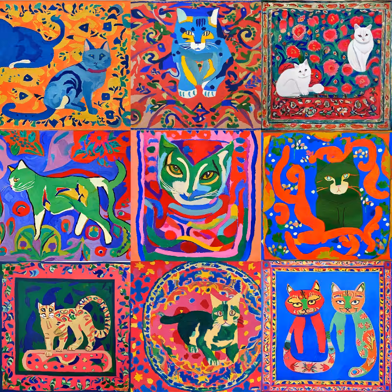99 Patchworks of 9 Lives #5