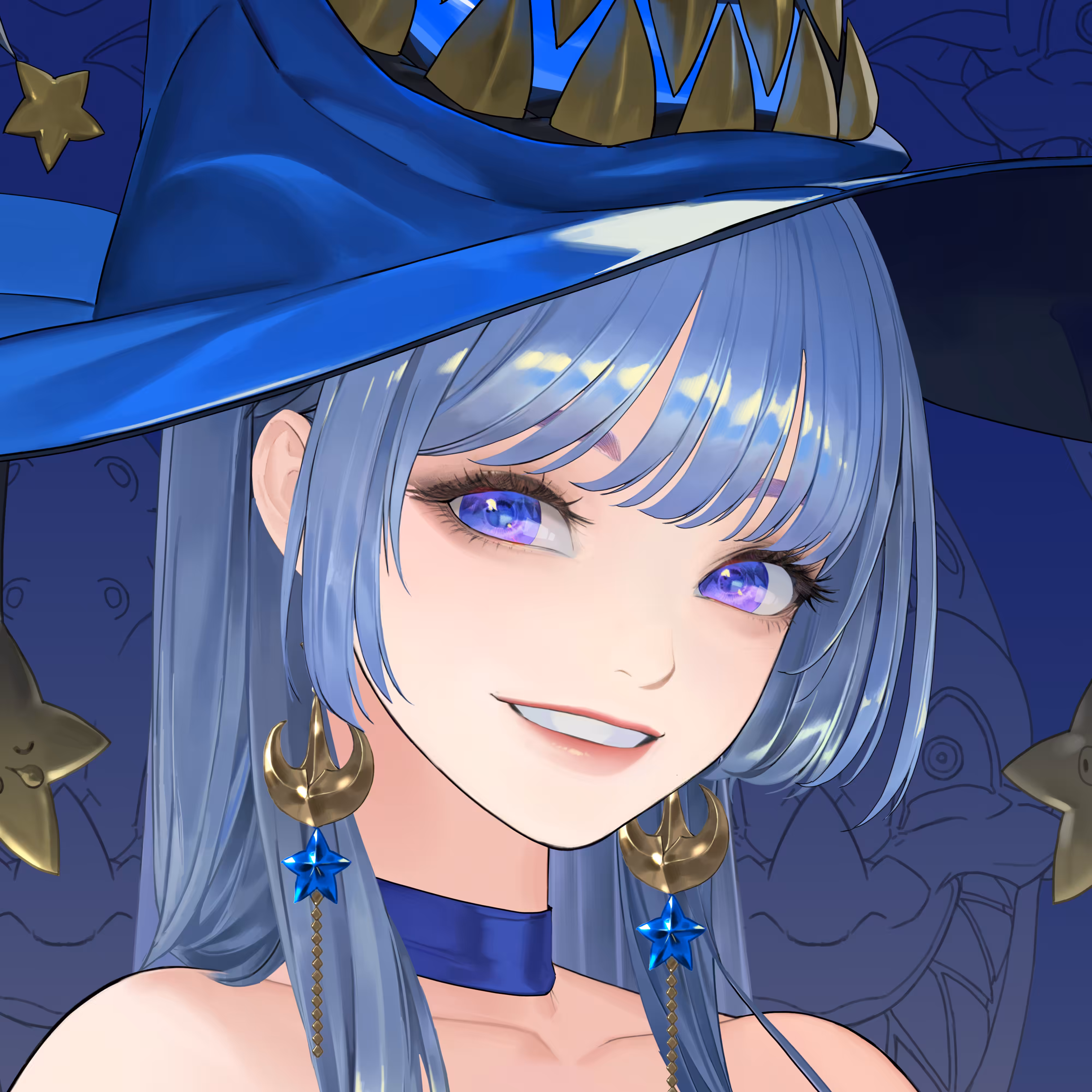 Blue Moon Witch PFP