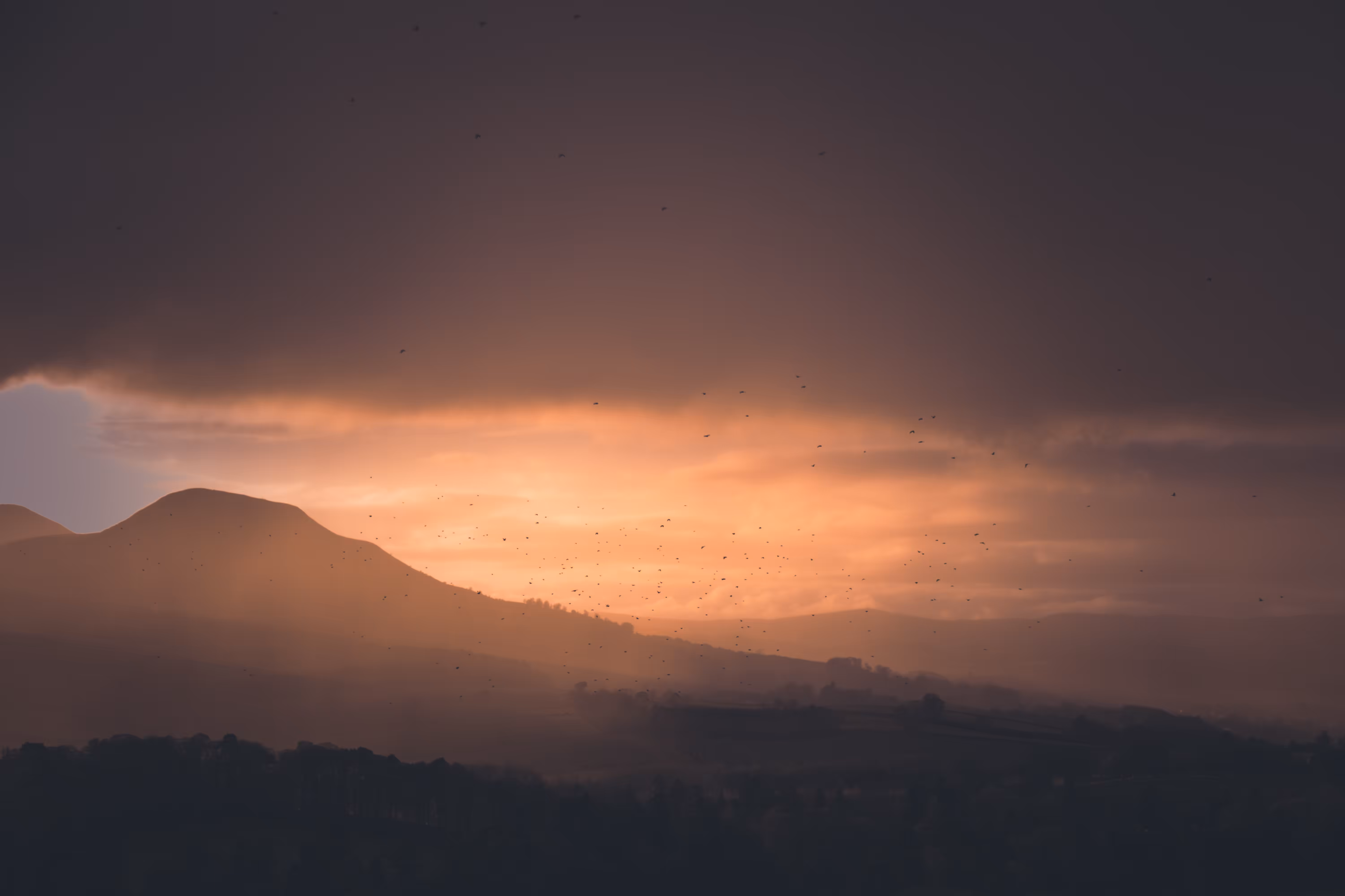 Breaking through the clouds