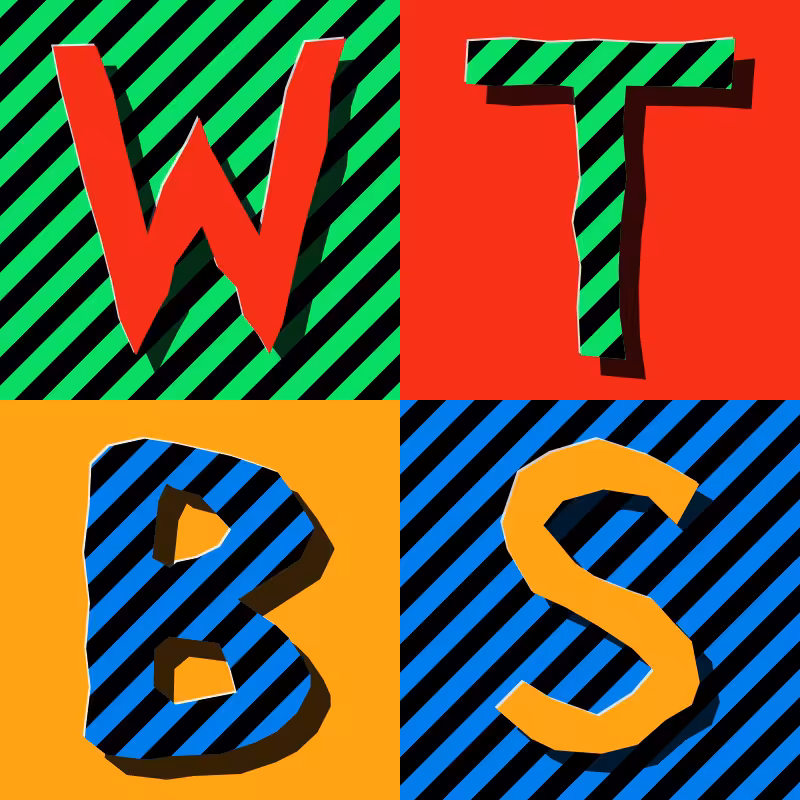 Waiting To Be Signed Logo with Wobbles #93