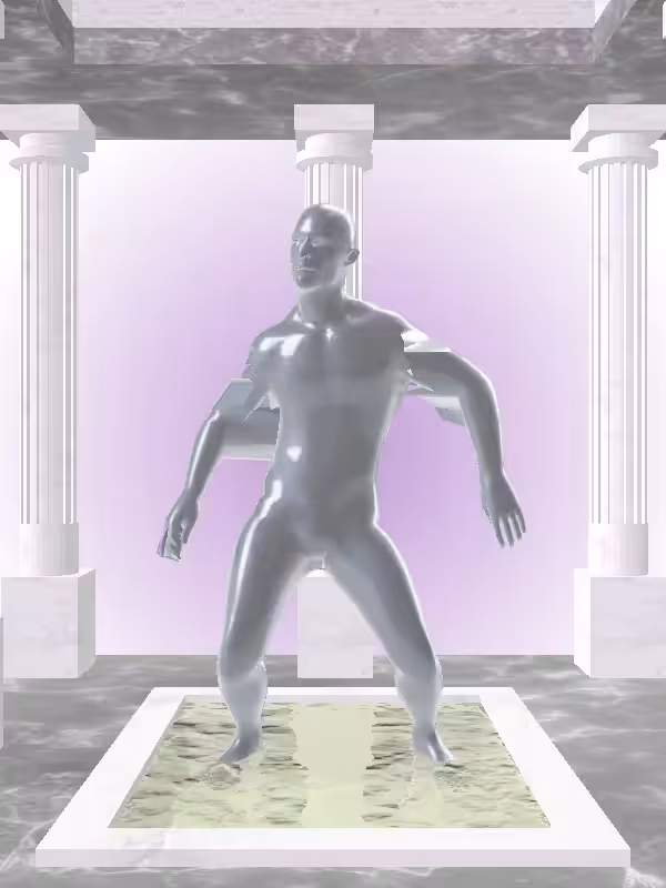 HeavenComputer: The Dancing Midnight Gloss Man #3381