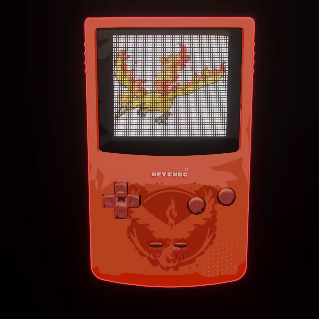 NFTendo - Gameboy Moltres