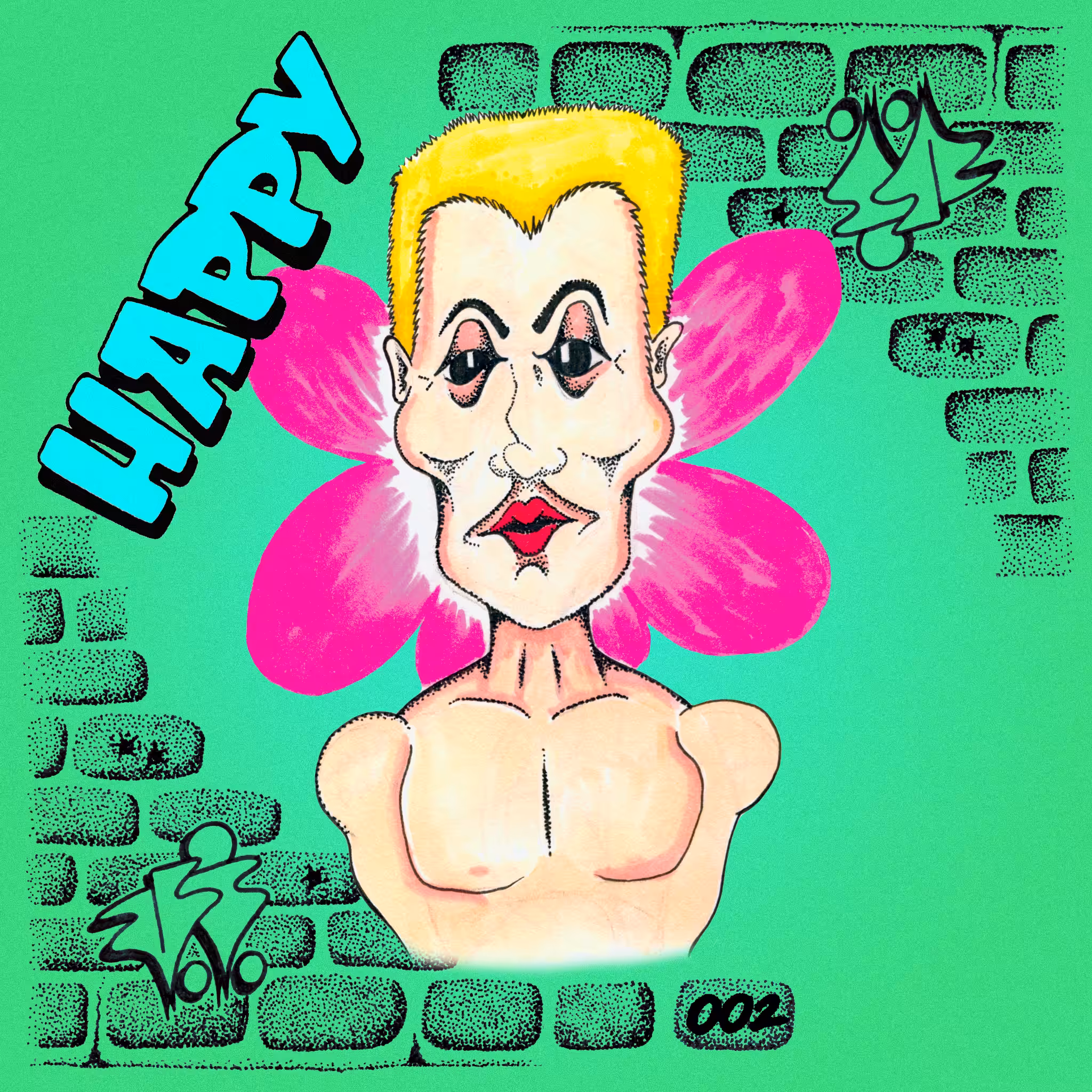 [Village Dwellers 002]: HAPPY