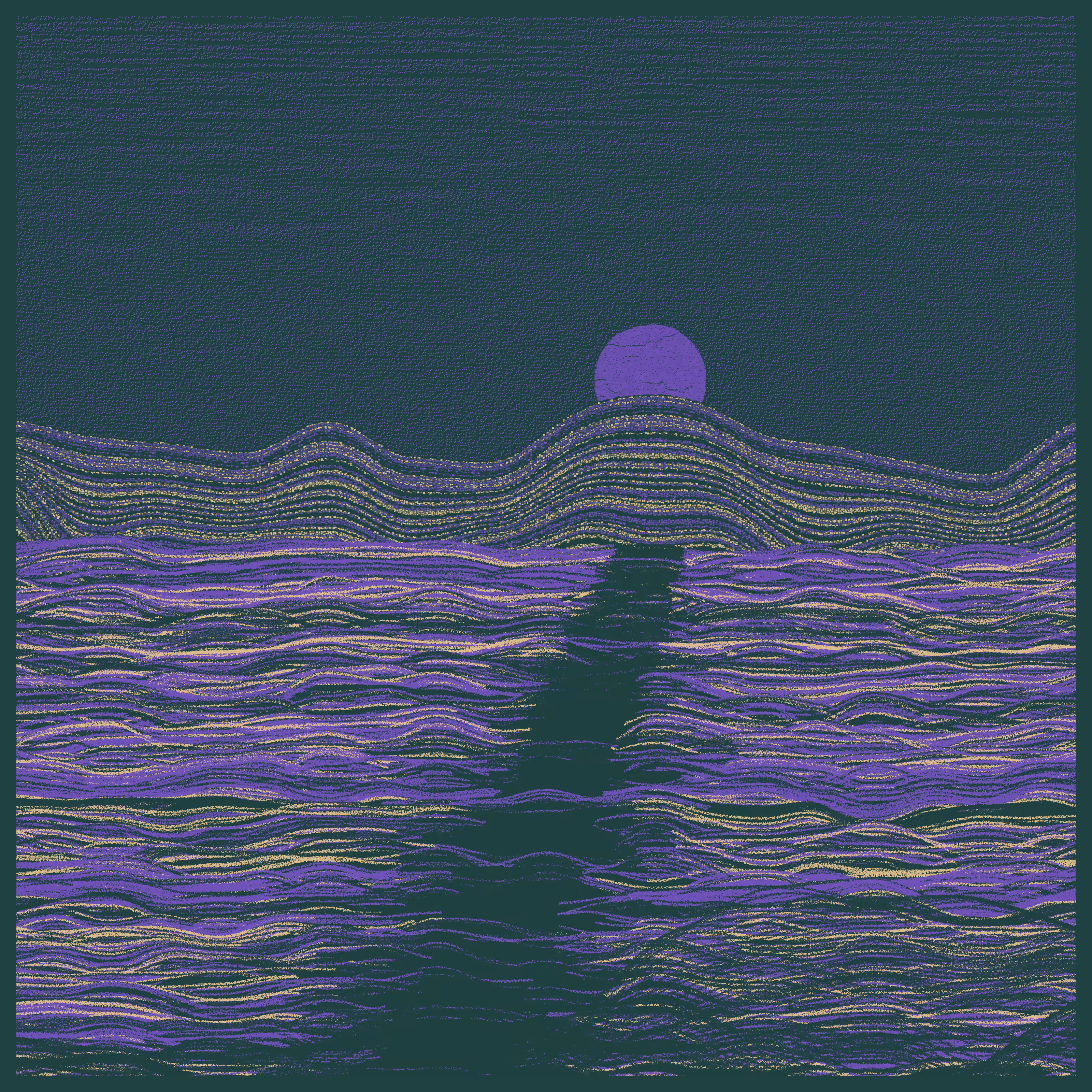 Moonlit Sea #214