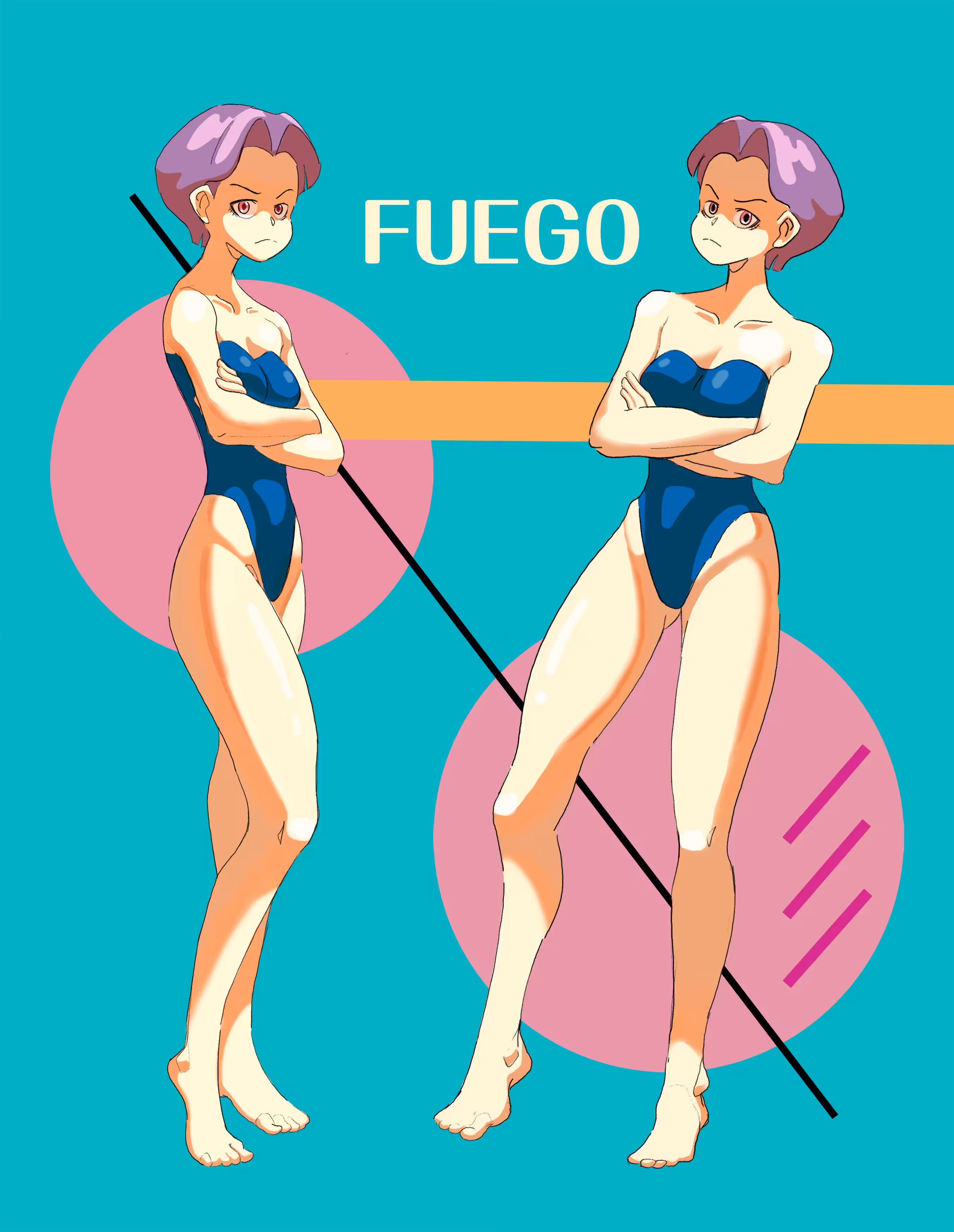 Anime Fuego Girl