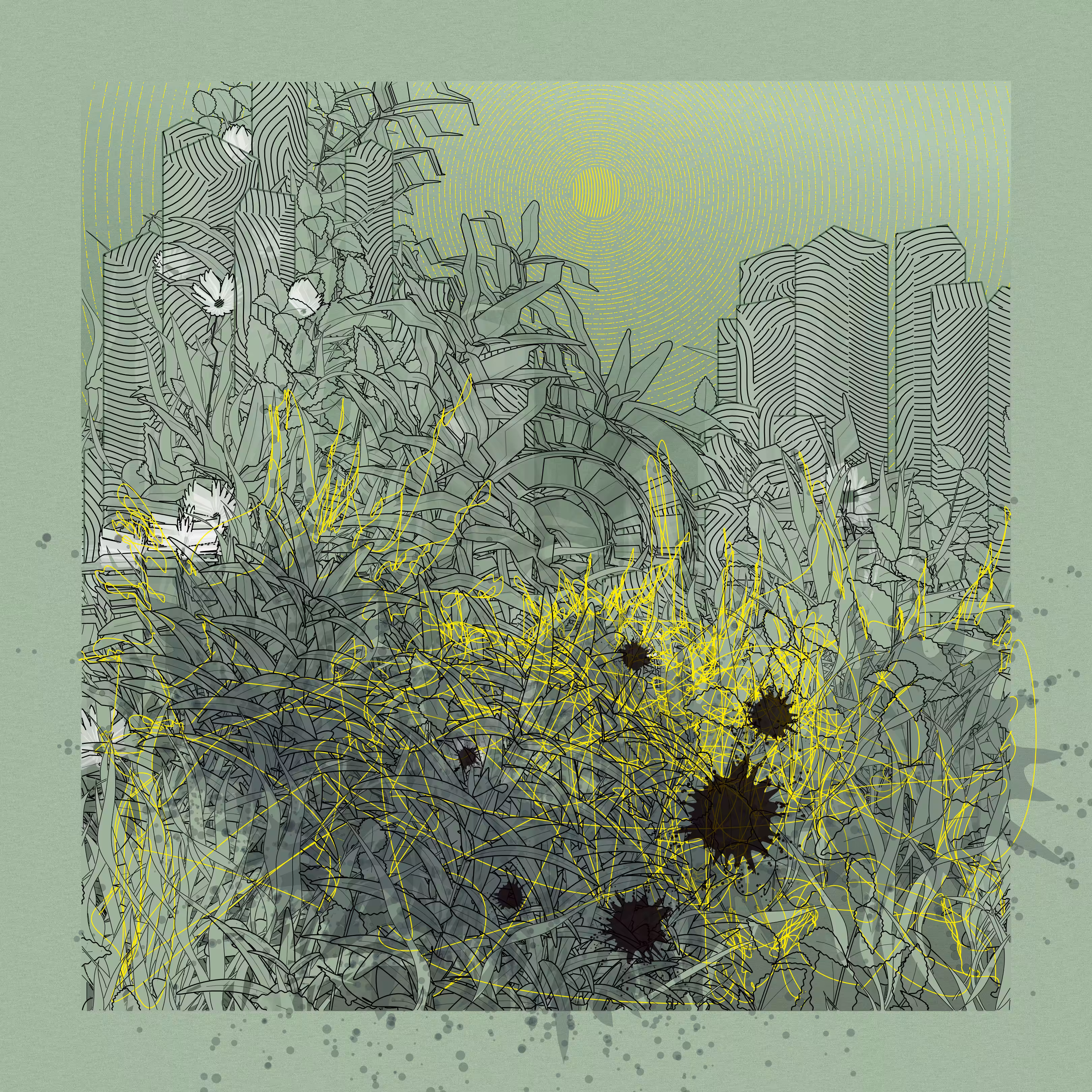 Landscape with Carbon Capture #8839